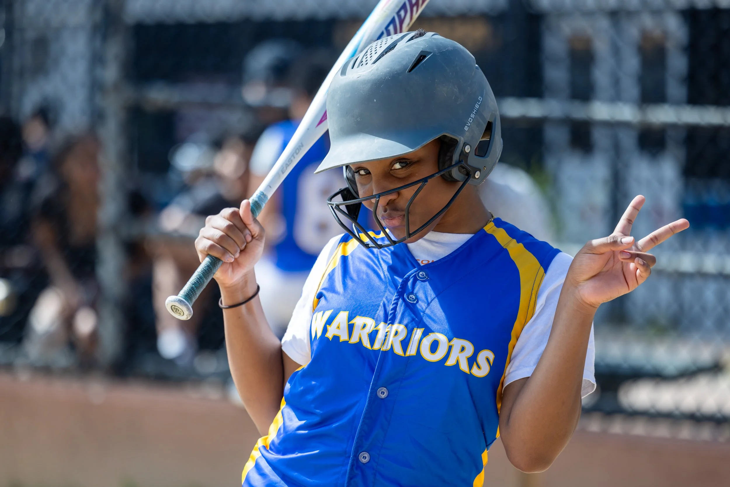 MS 50 softball team plays