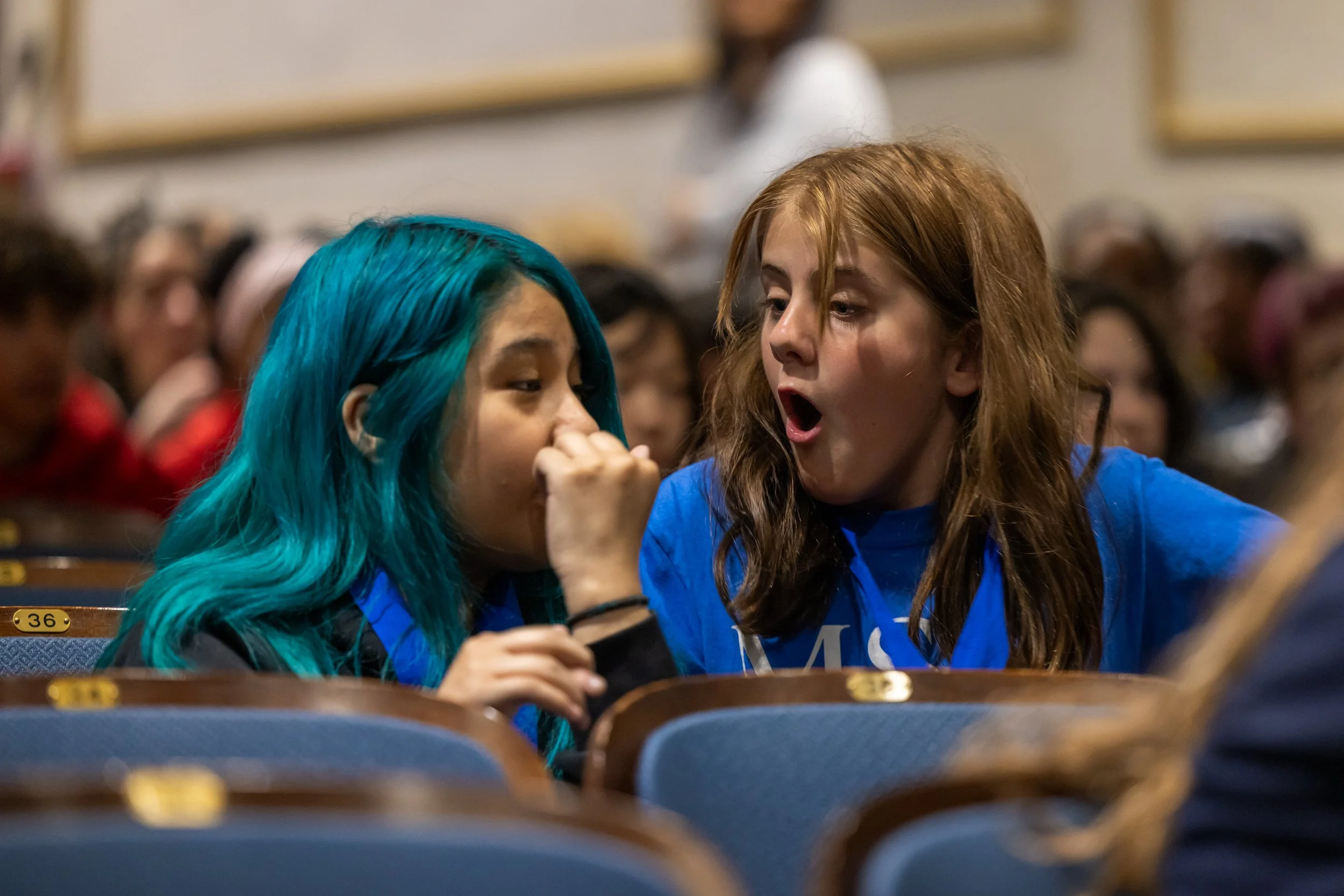 MS 50 debate team participates in a citywide tournament