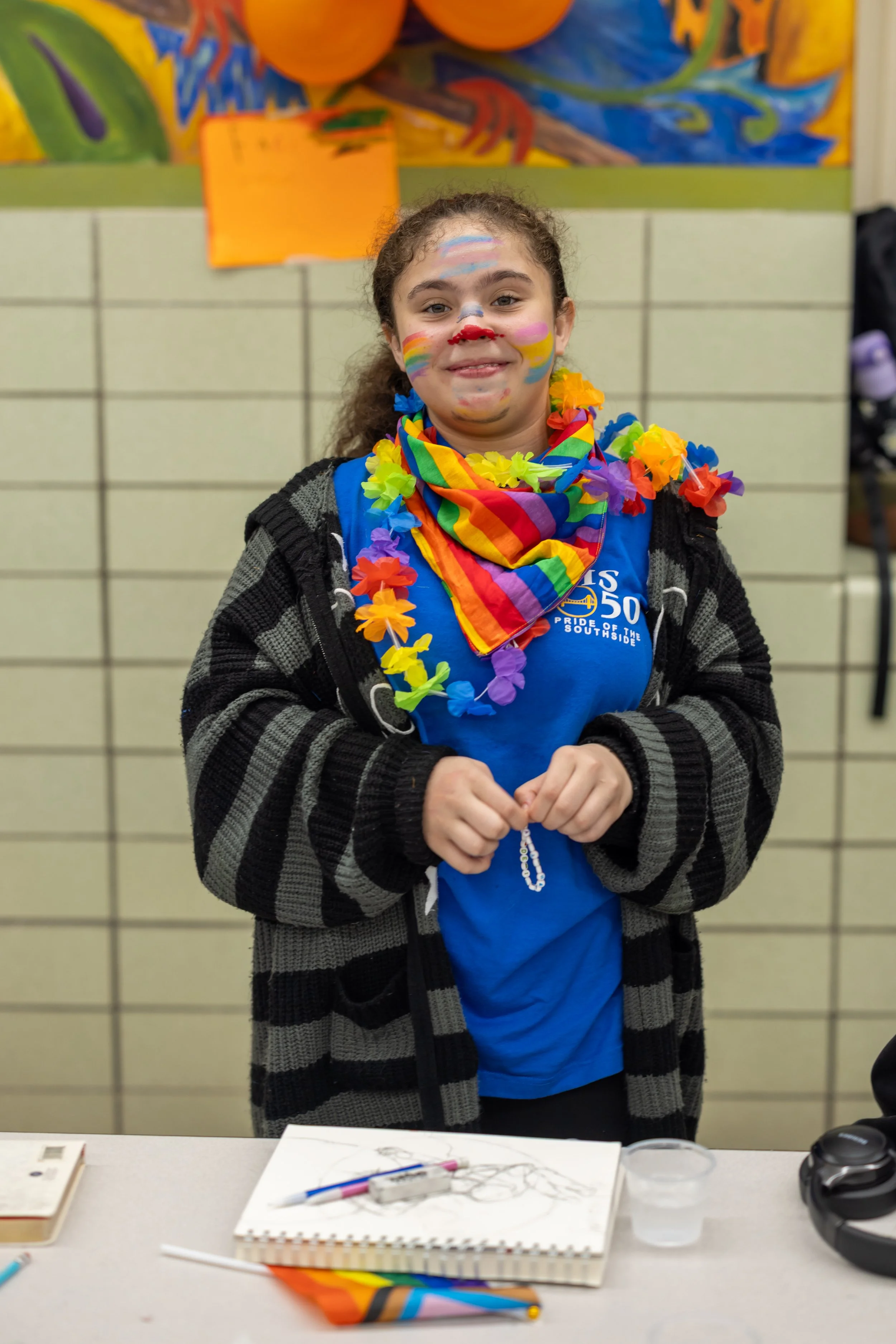 MS 50 celebrates pride fest