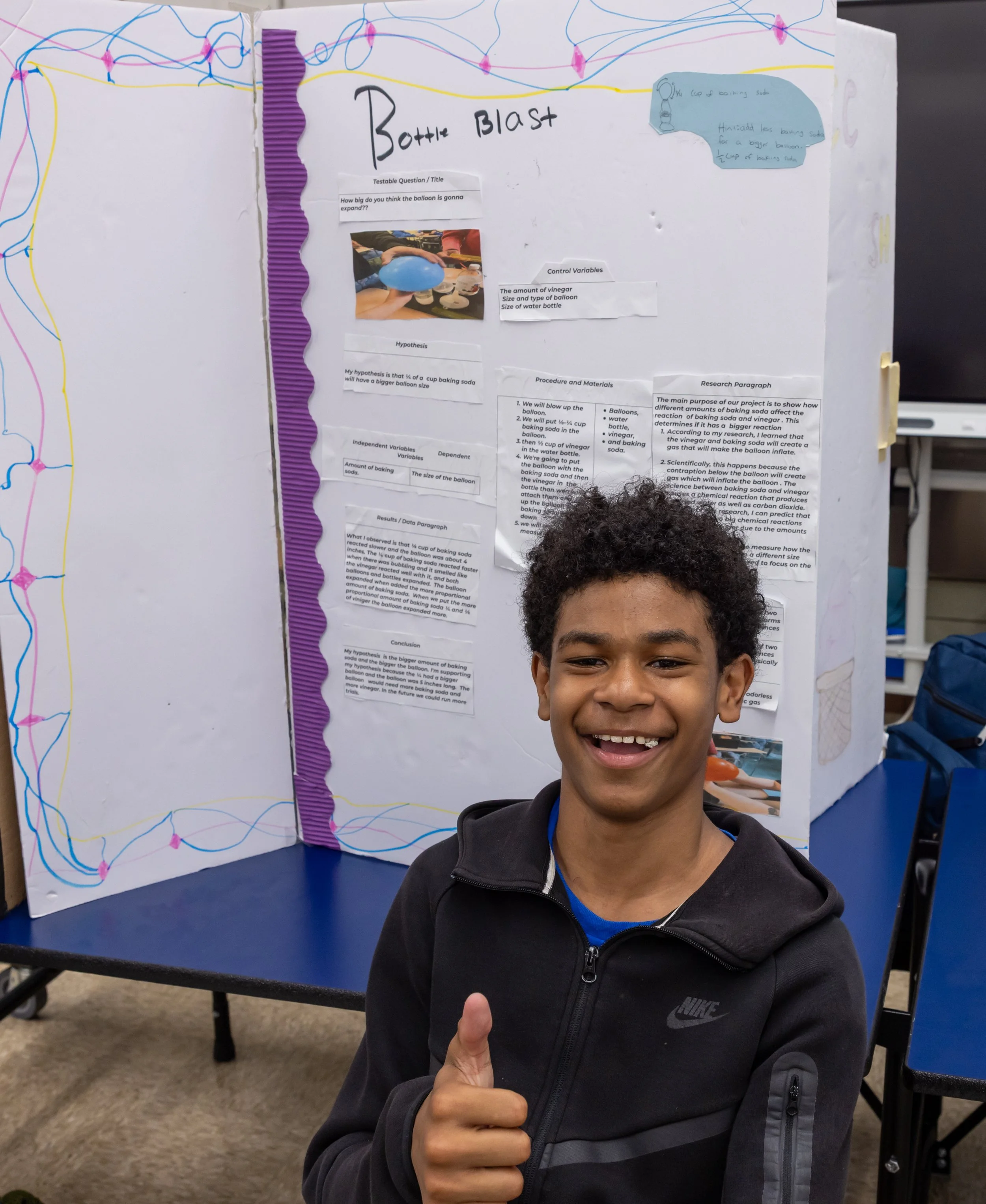 MS 50 students present their science projects
