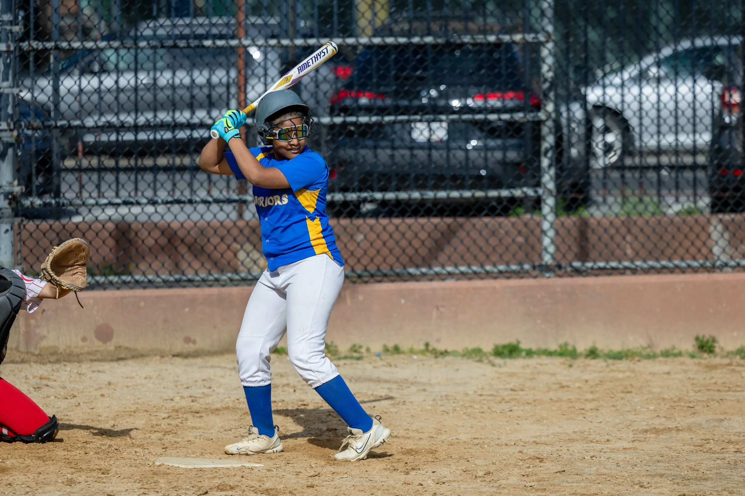 MS 50 softball team plays