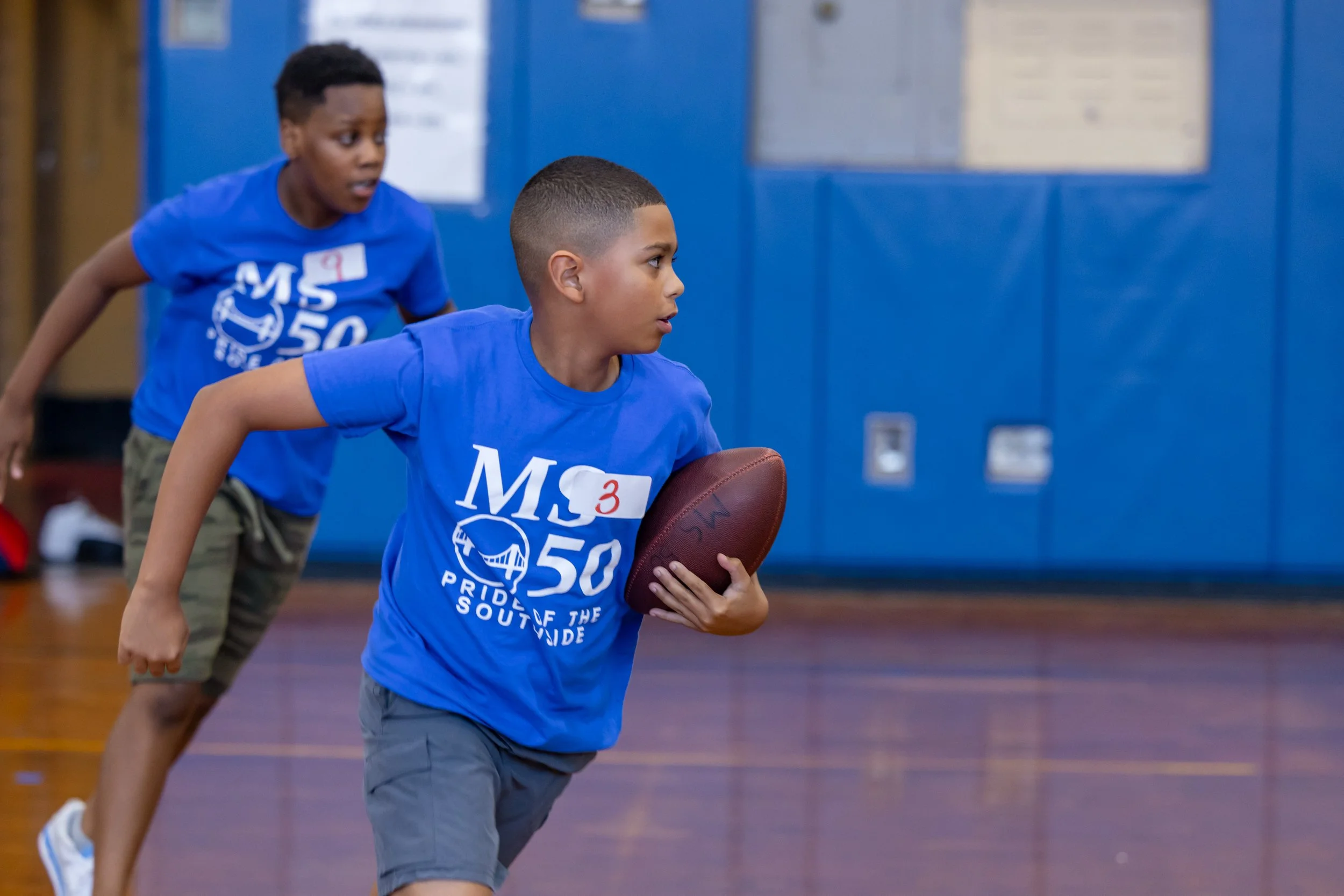 Middle school flag football tryouts