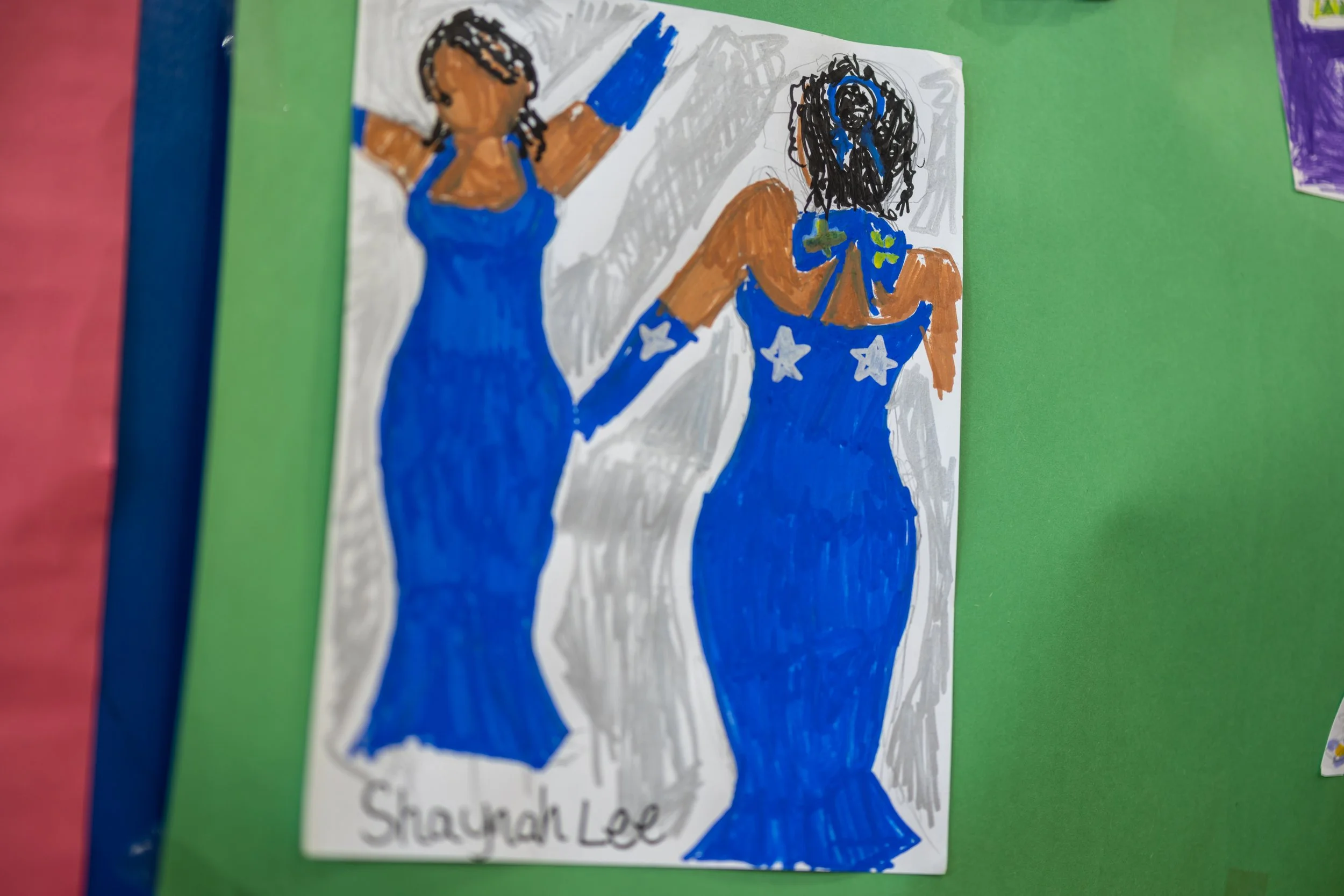 MS 50 student art gallery