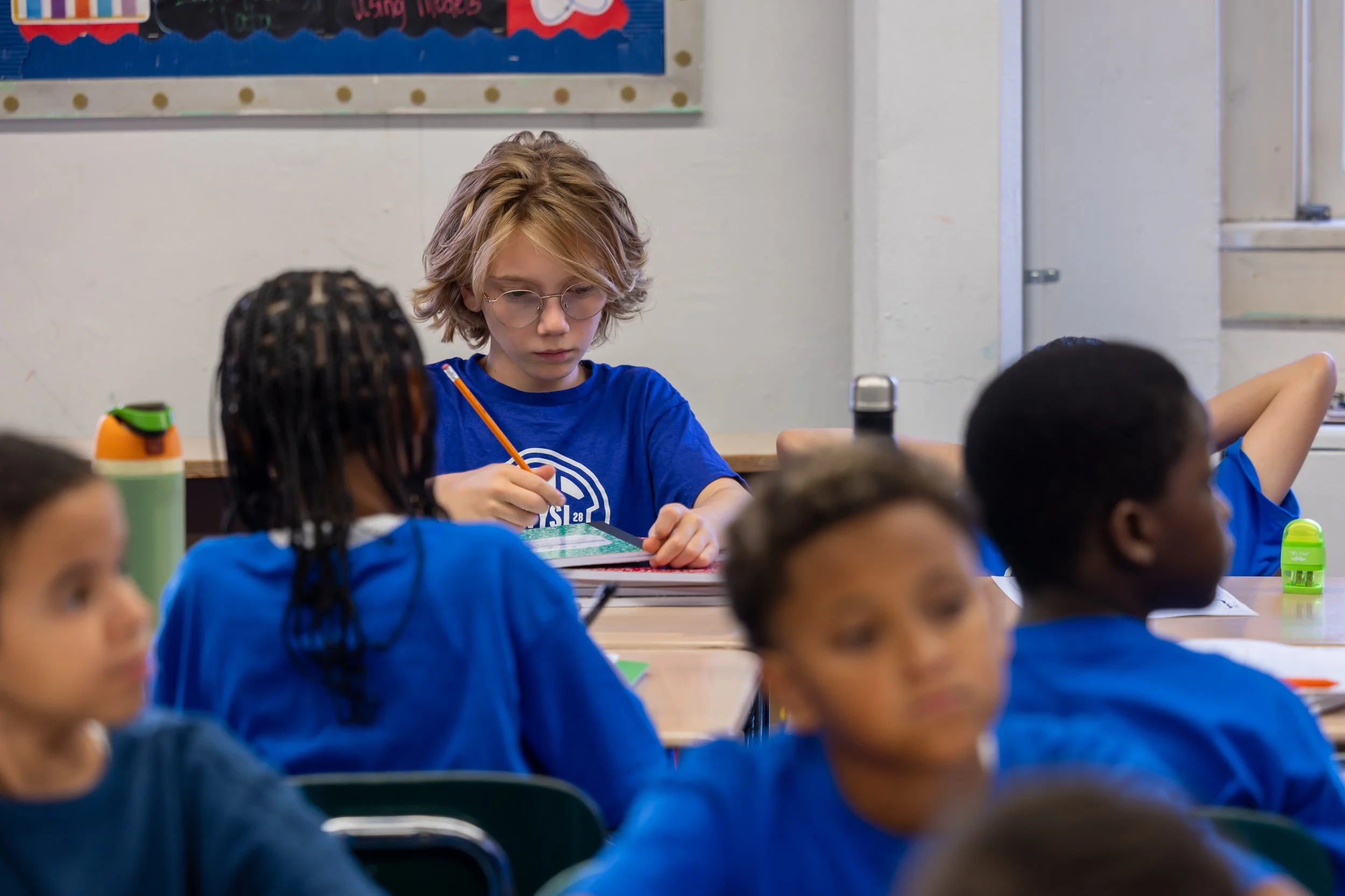 MS 50 students on the first day of school 2026