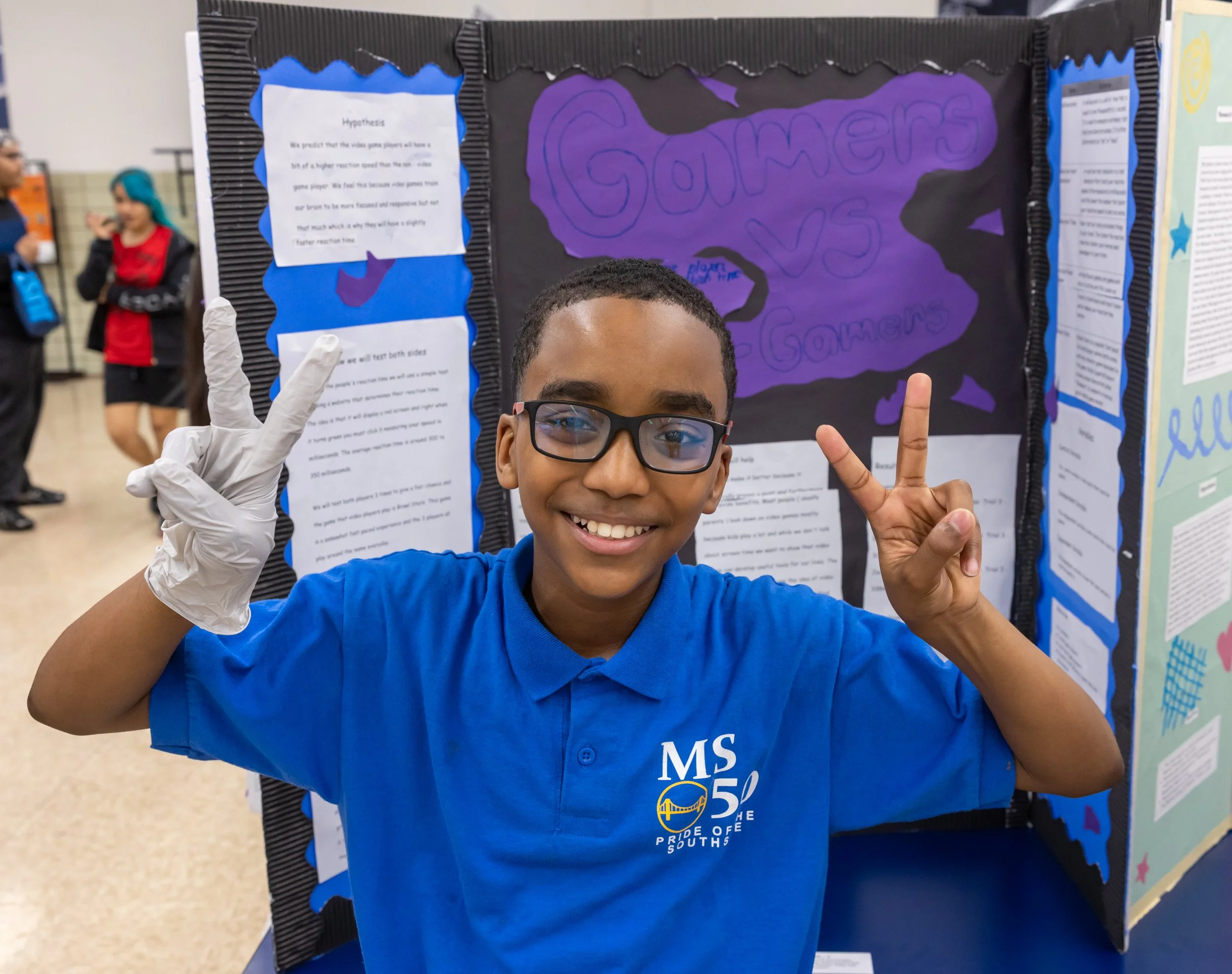 MS 50 students present their science projects