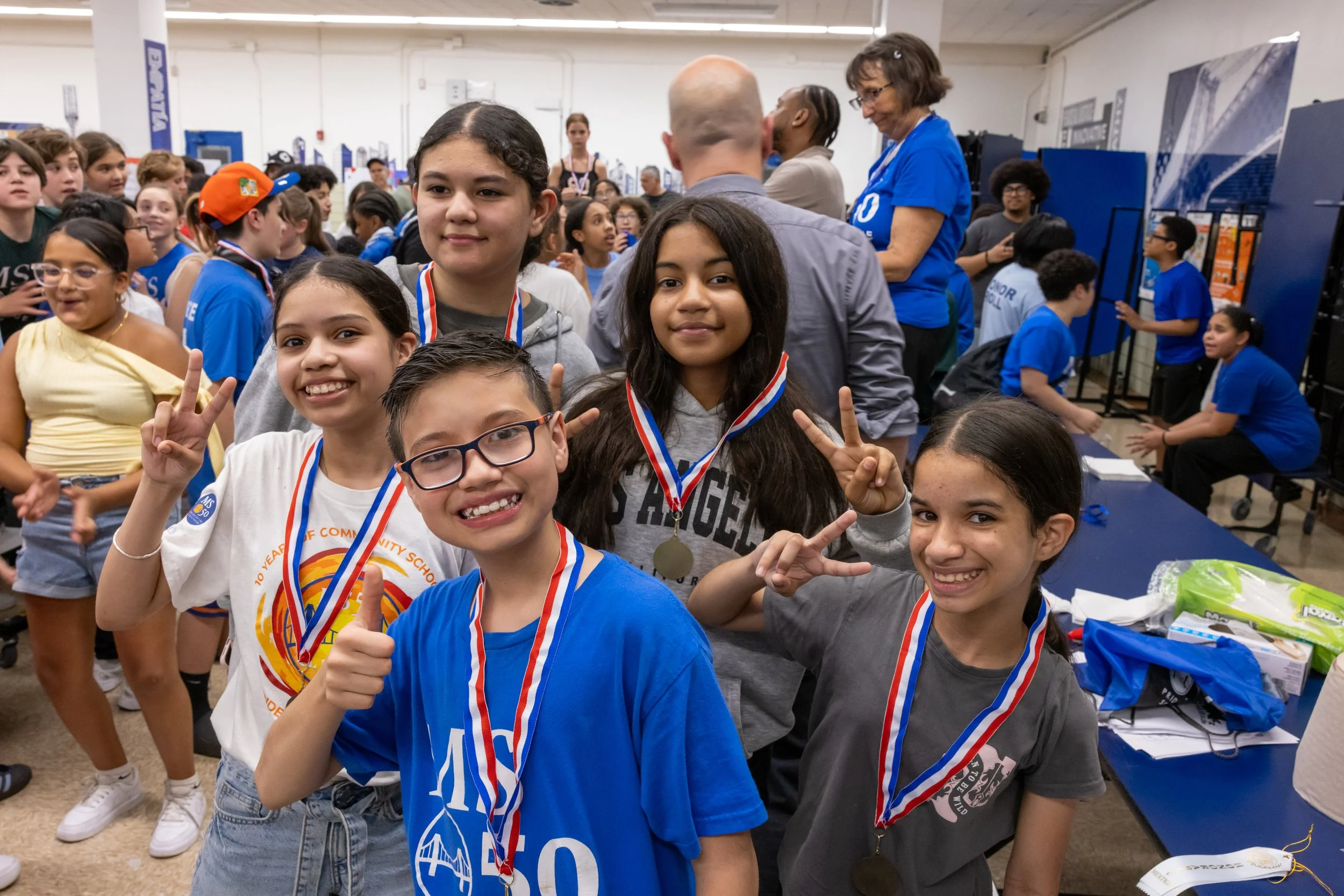 MS 50 students present their science projects