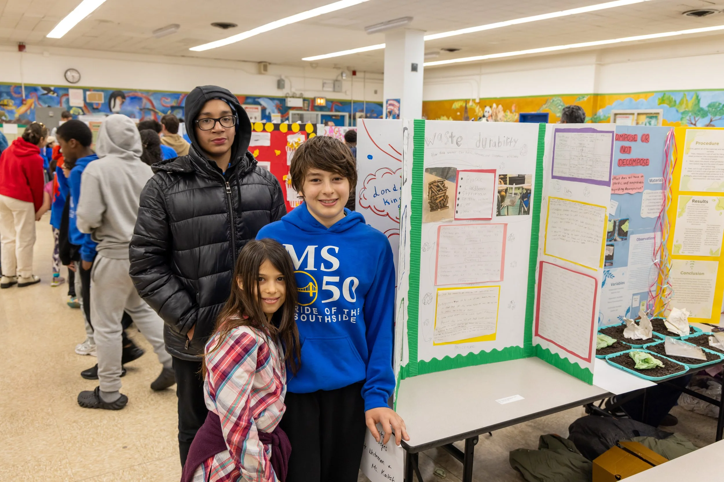 MS 50 students present their science projects
