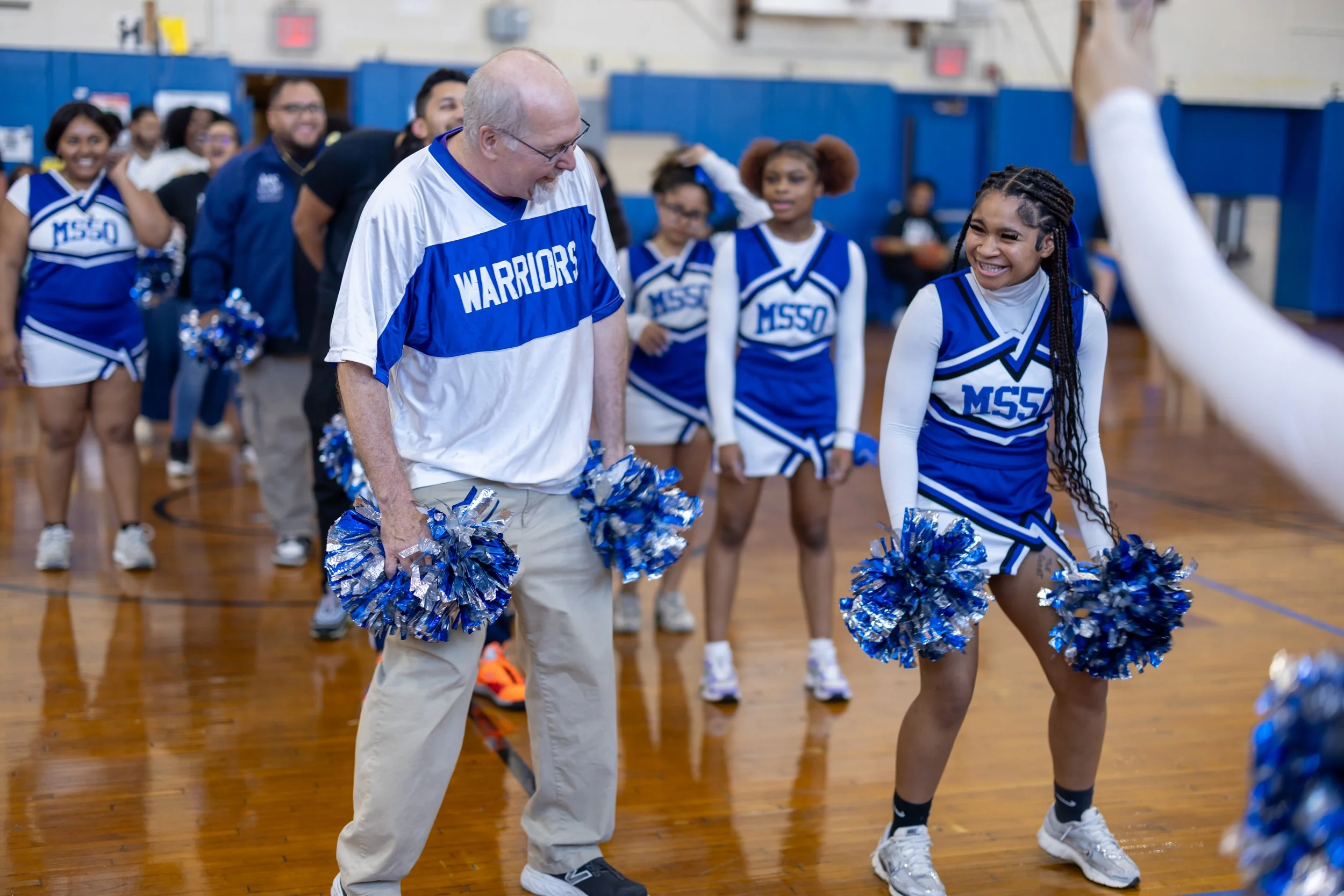 Pep rally dance