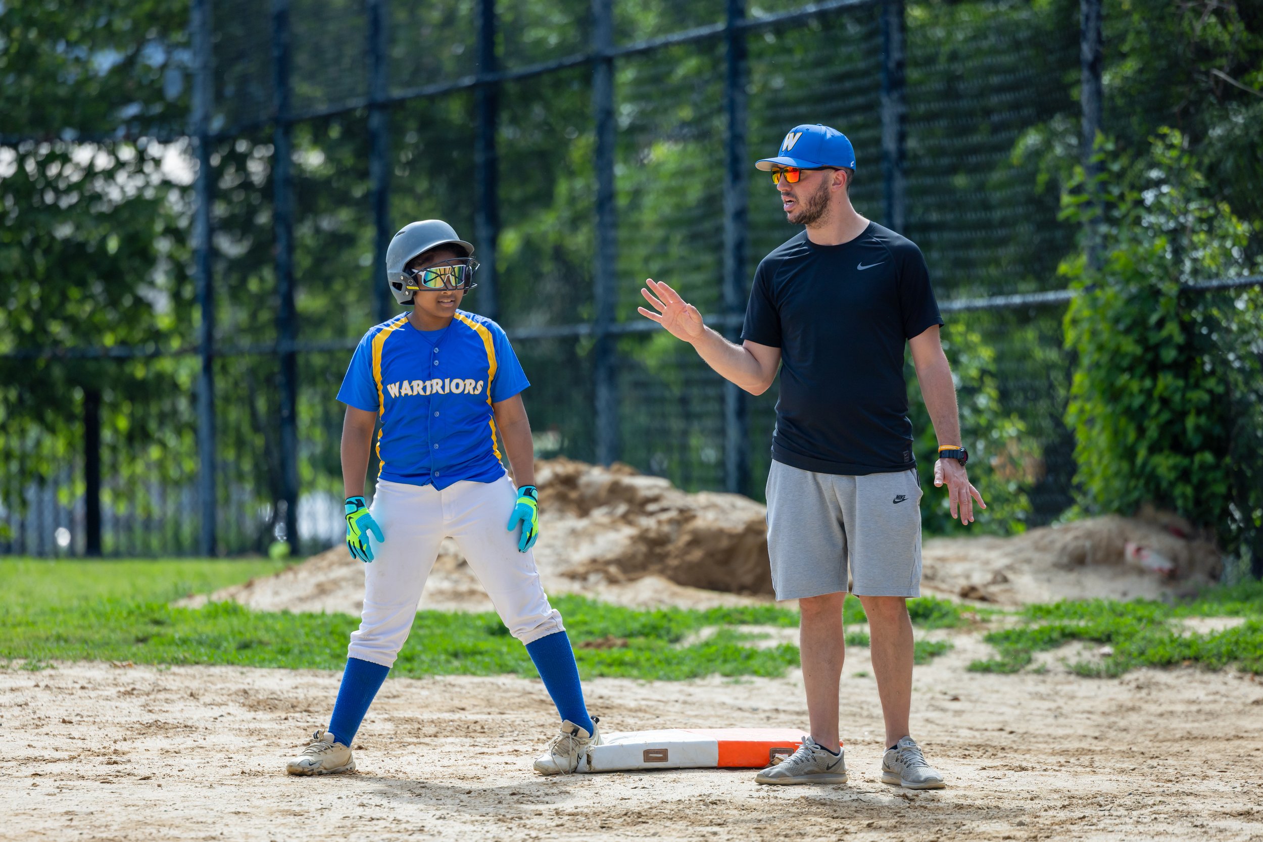 MS 50 softball team plays