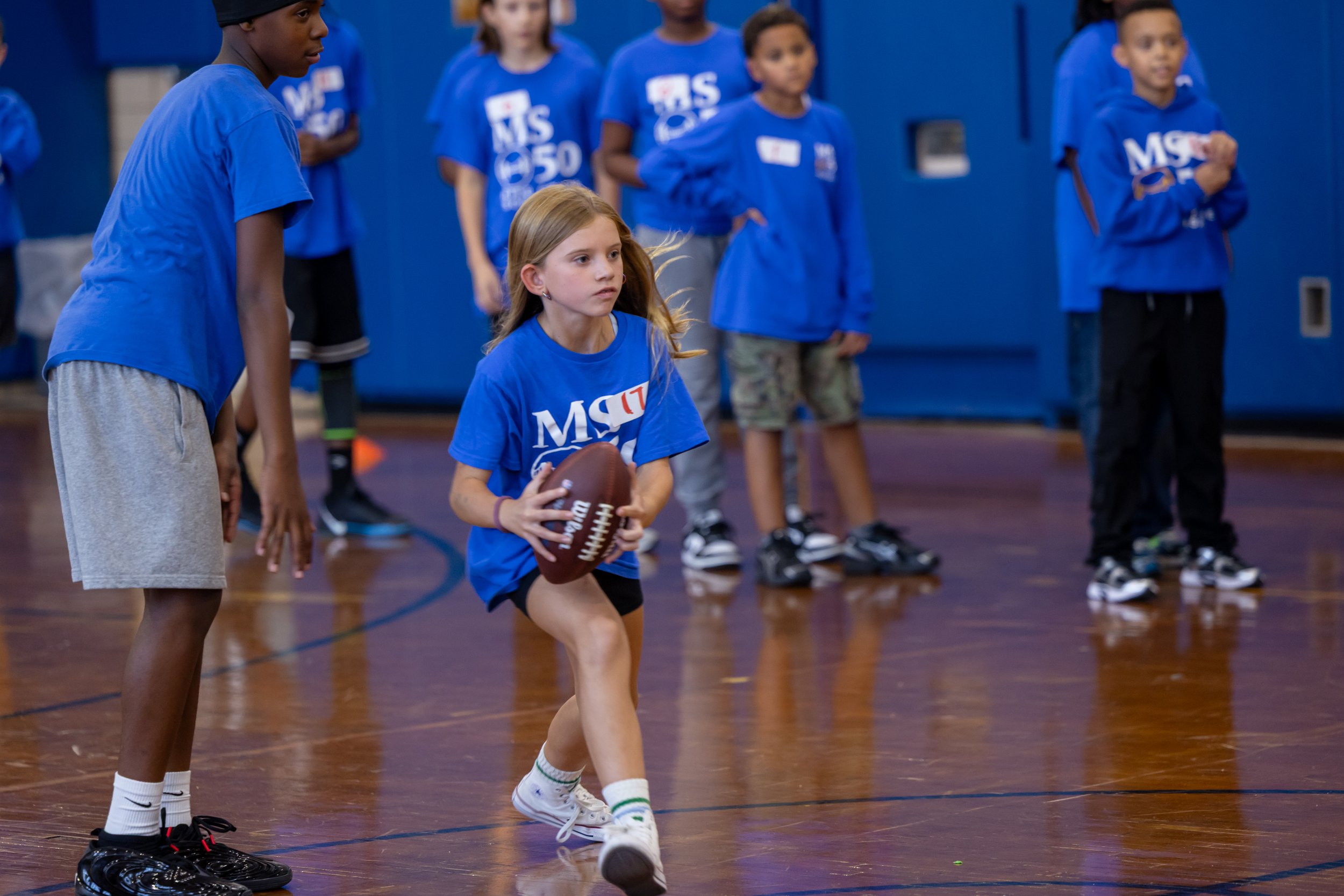 Middle school flag football tryouts