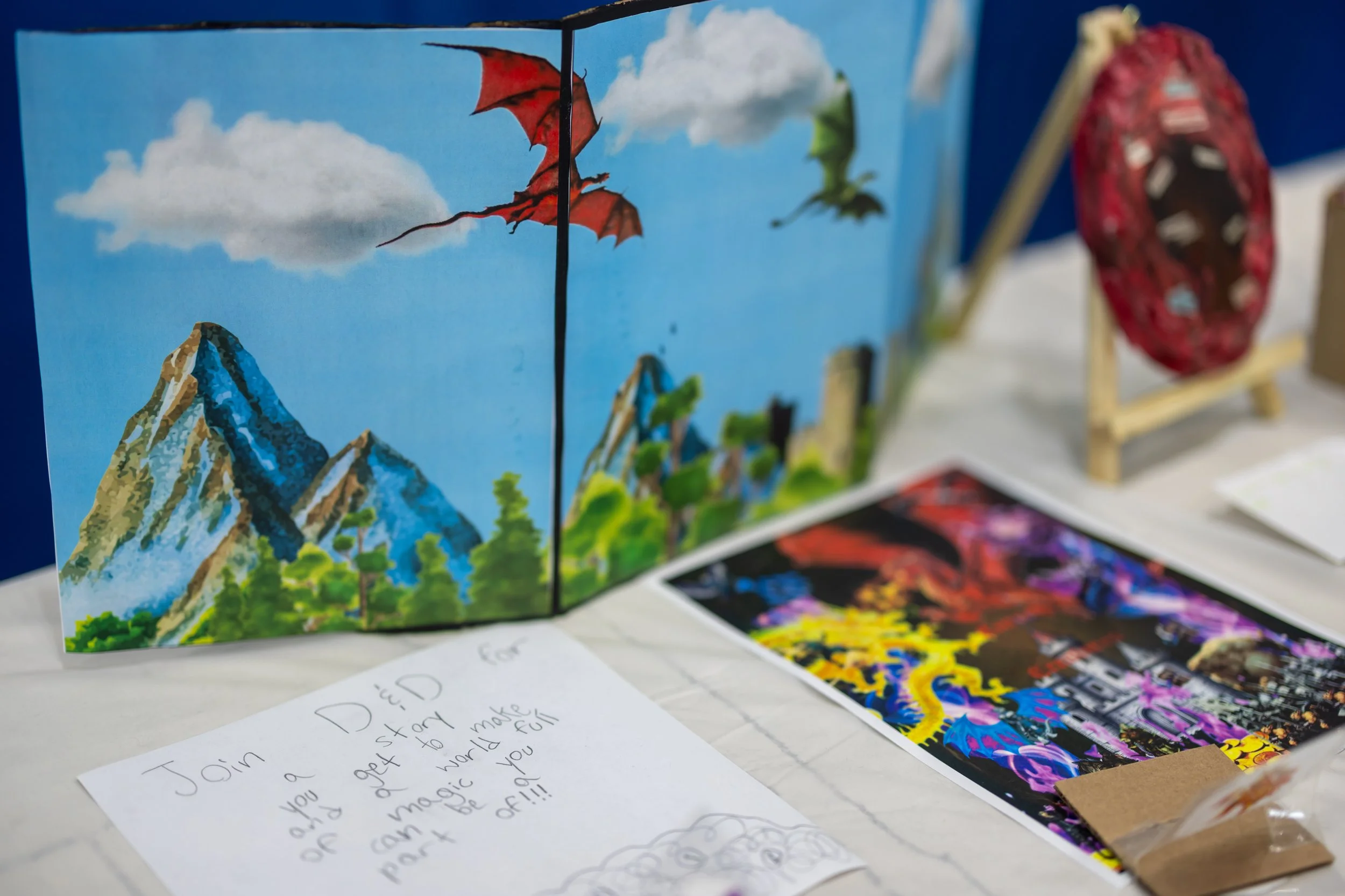 MS 50 student art gallery