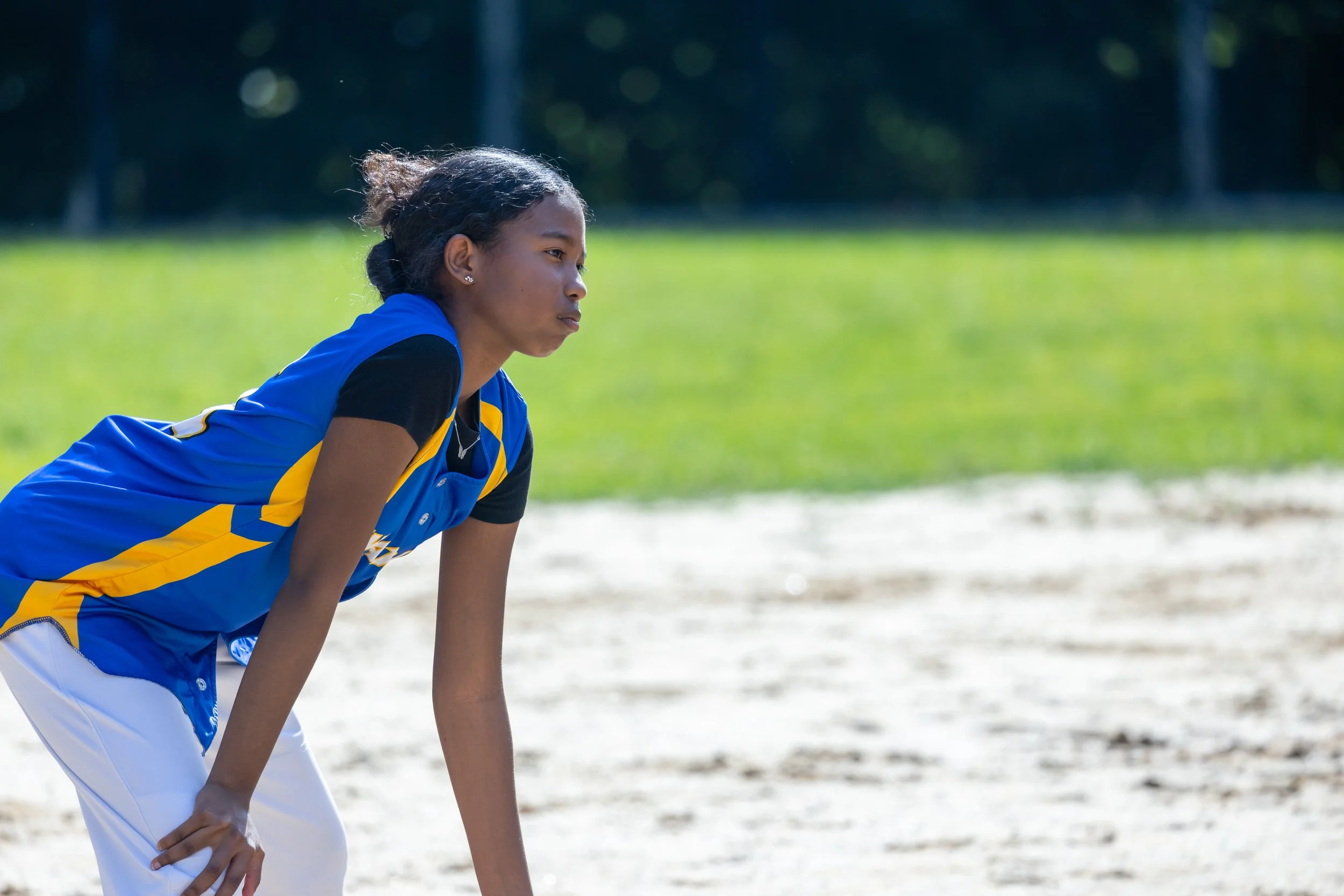 MS 50 softball team plays