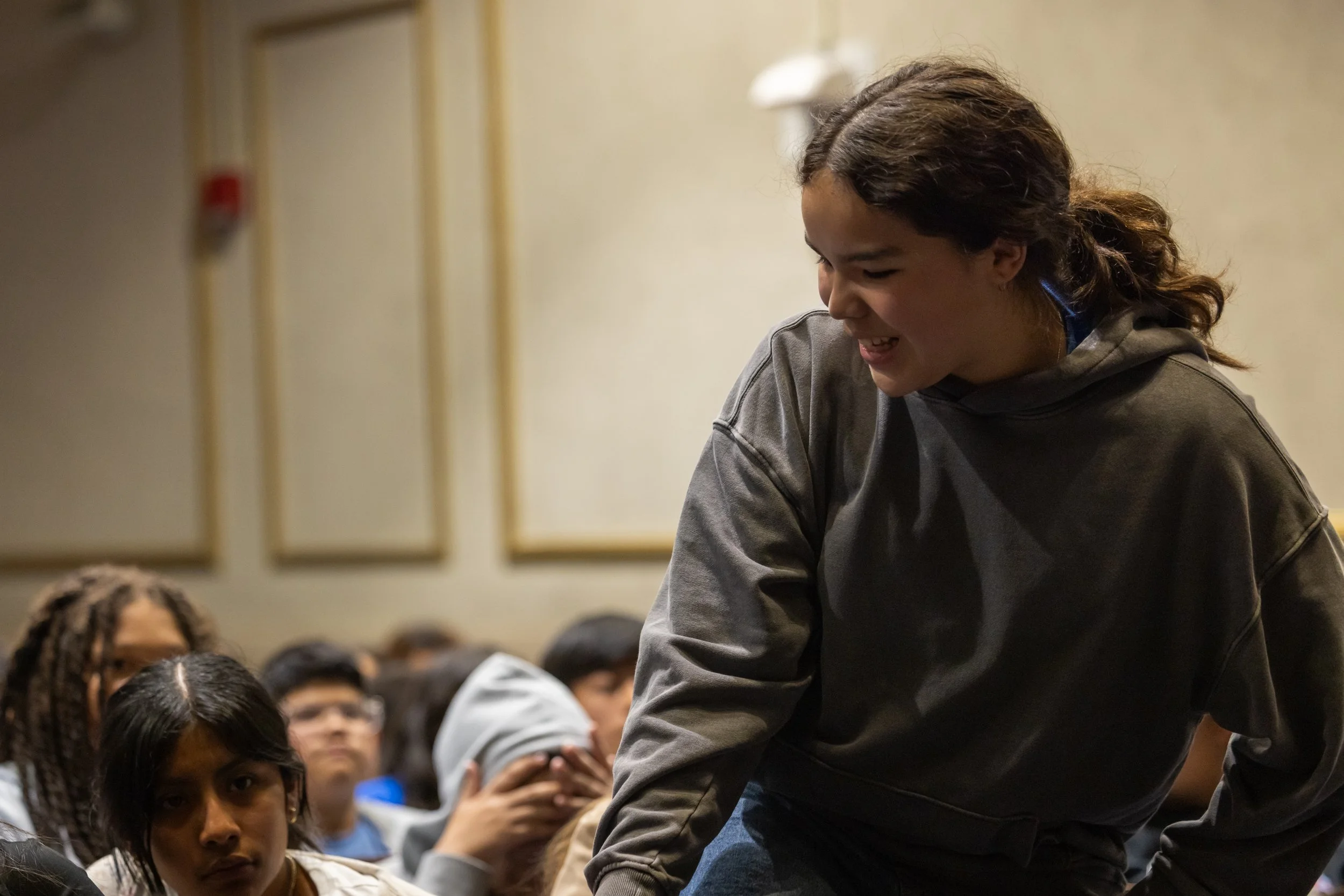 MS 50 debate team participates in a citywide tournament