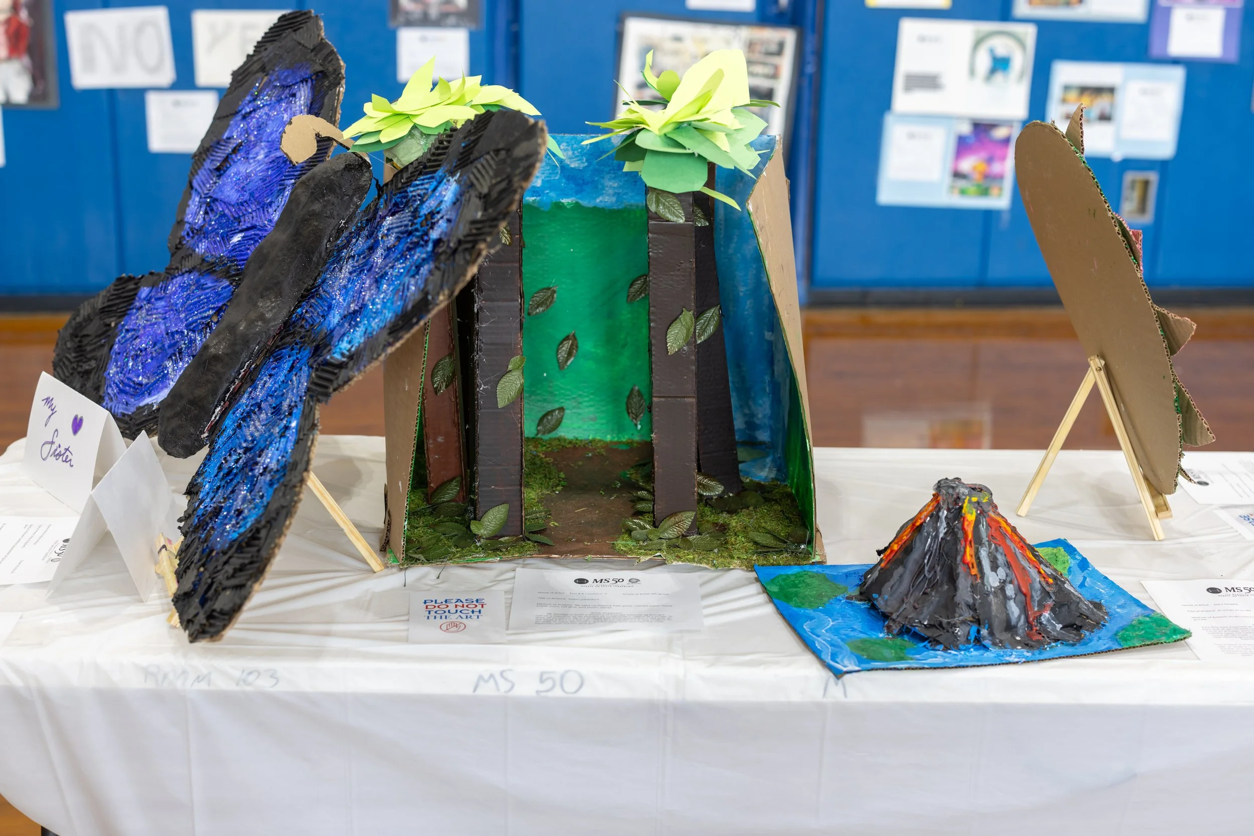 MS 50 student art gallery