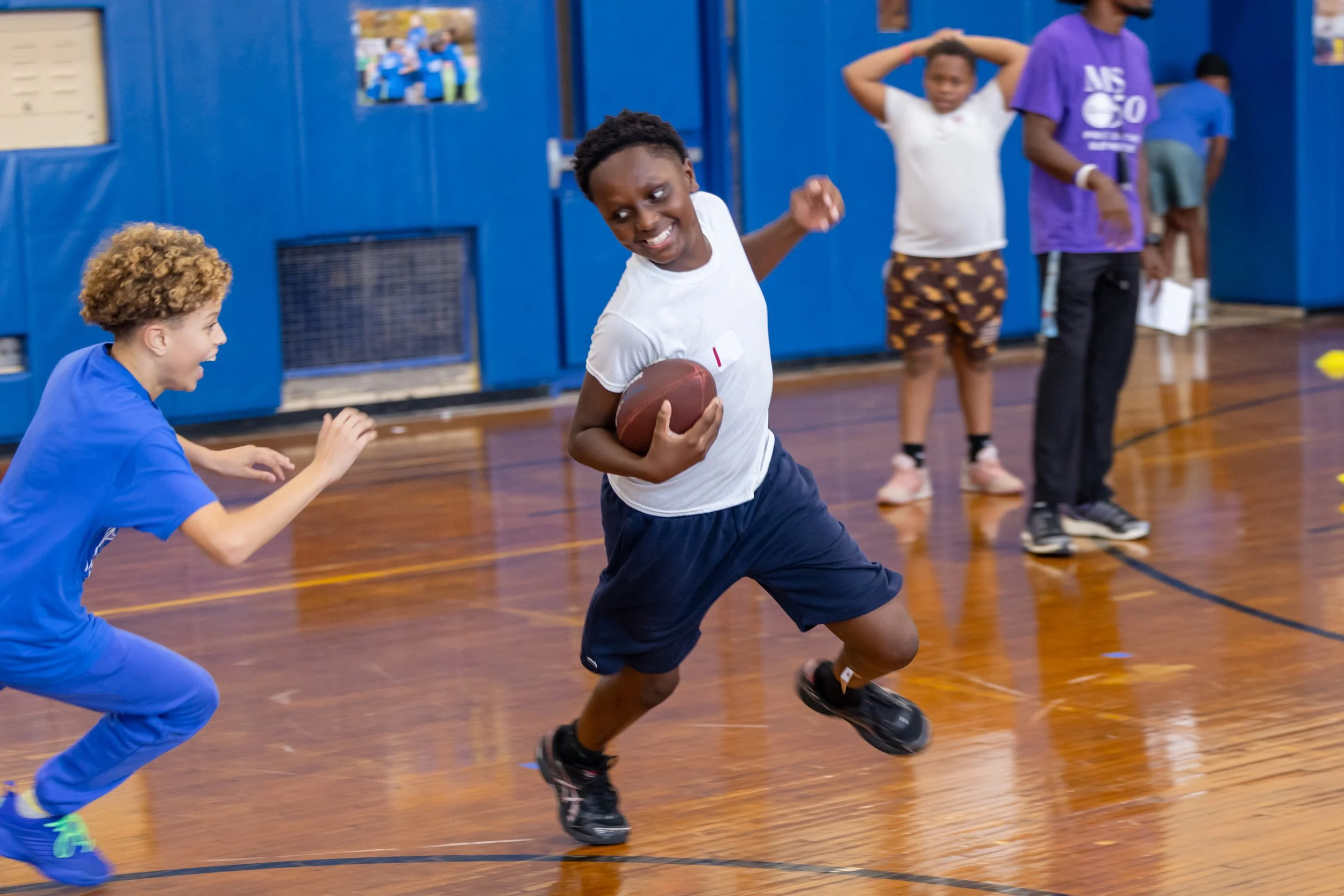 Middle school flag football tryouts