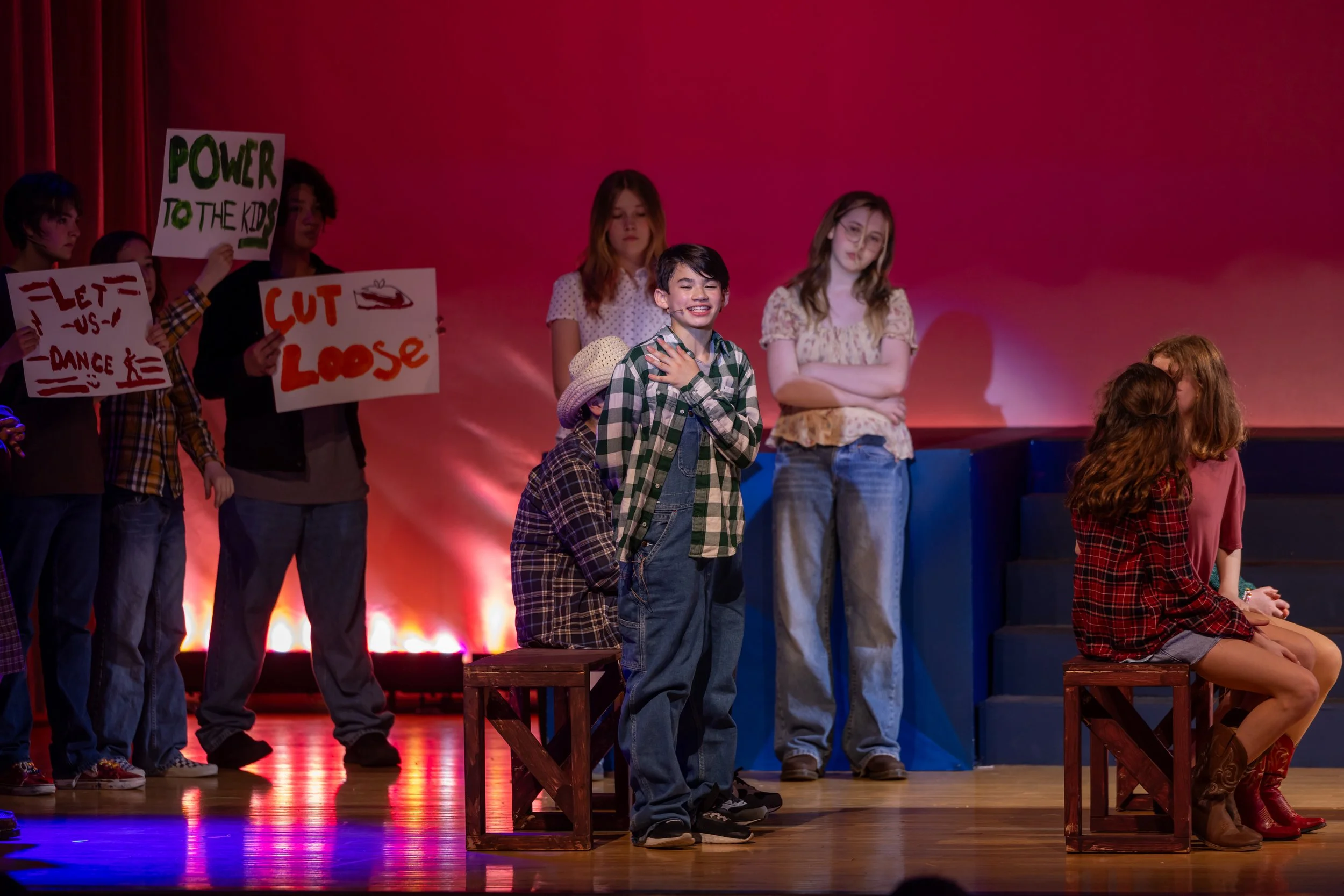 MS 50 theatre students perform Footloose: Youth Edition