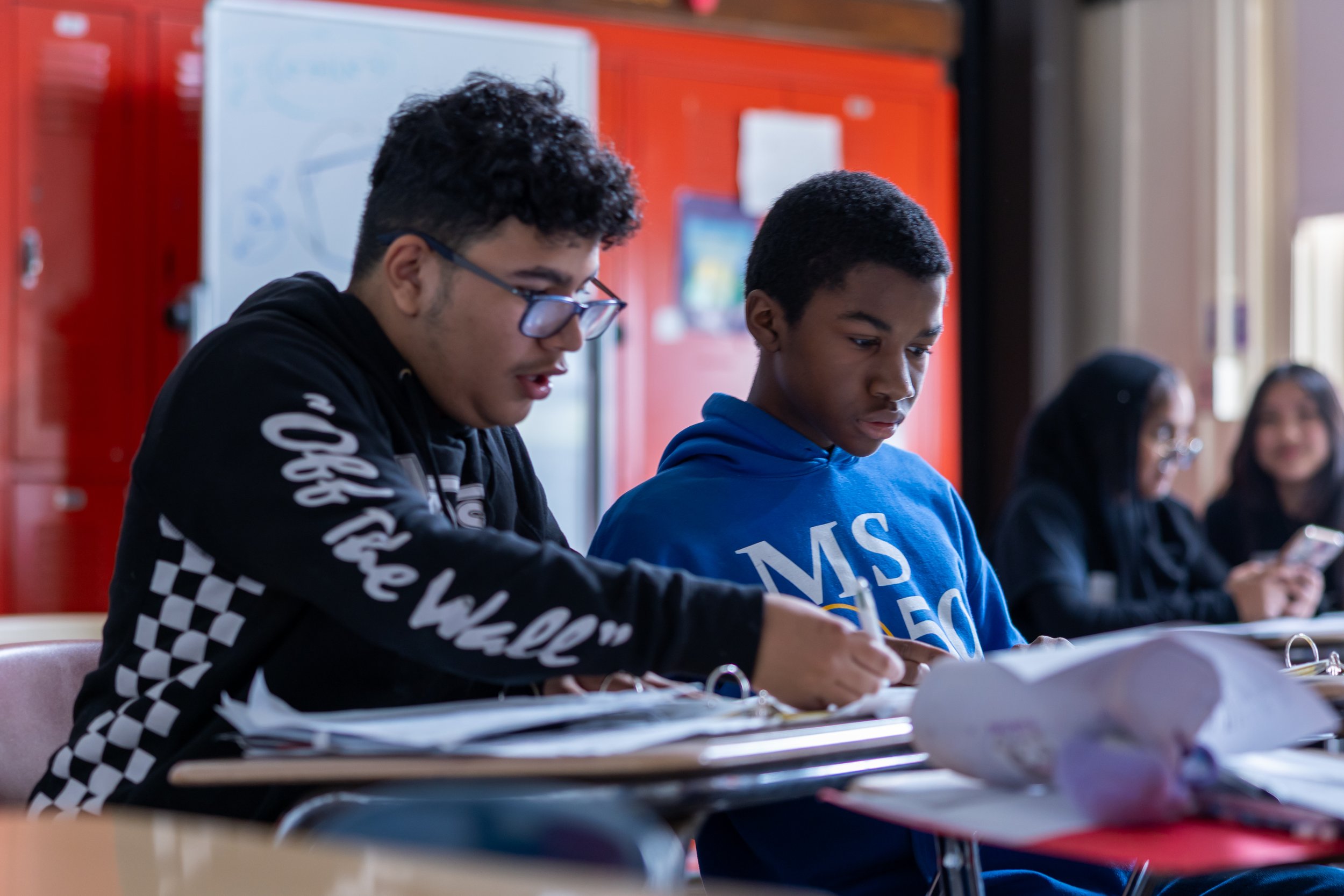 MS 50 debate team participates in a citywide tournament