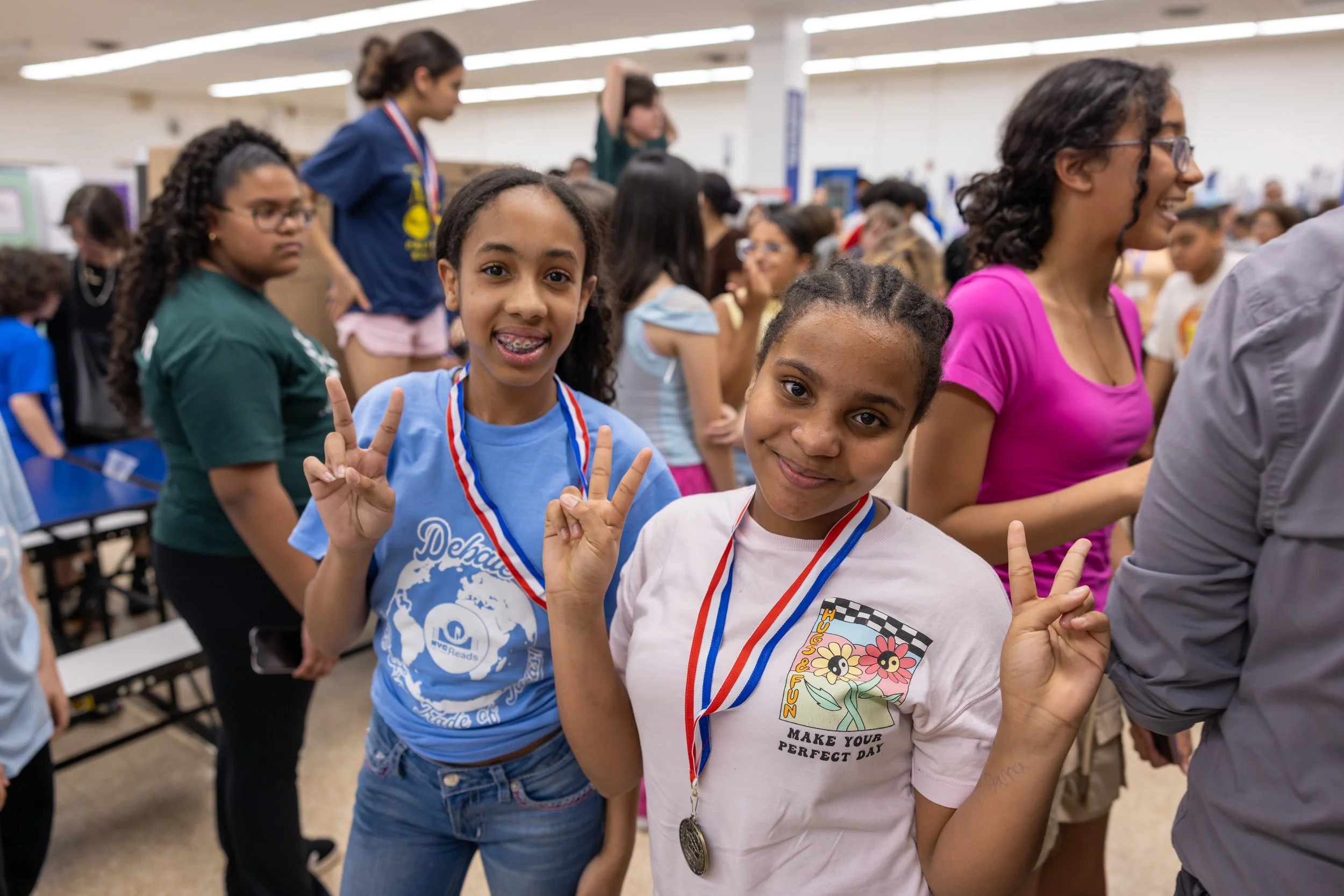 MS 50 students present their science projects