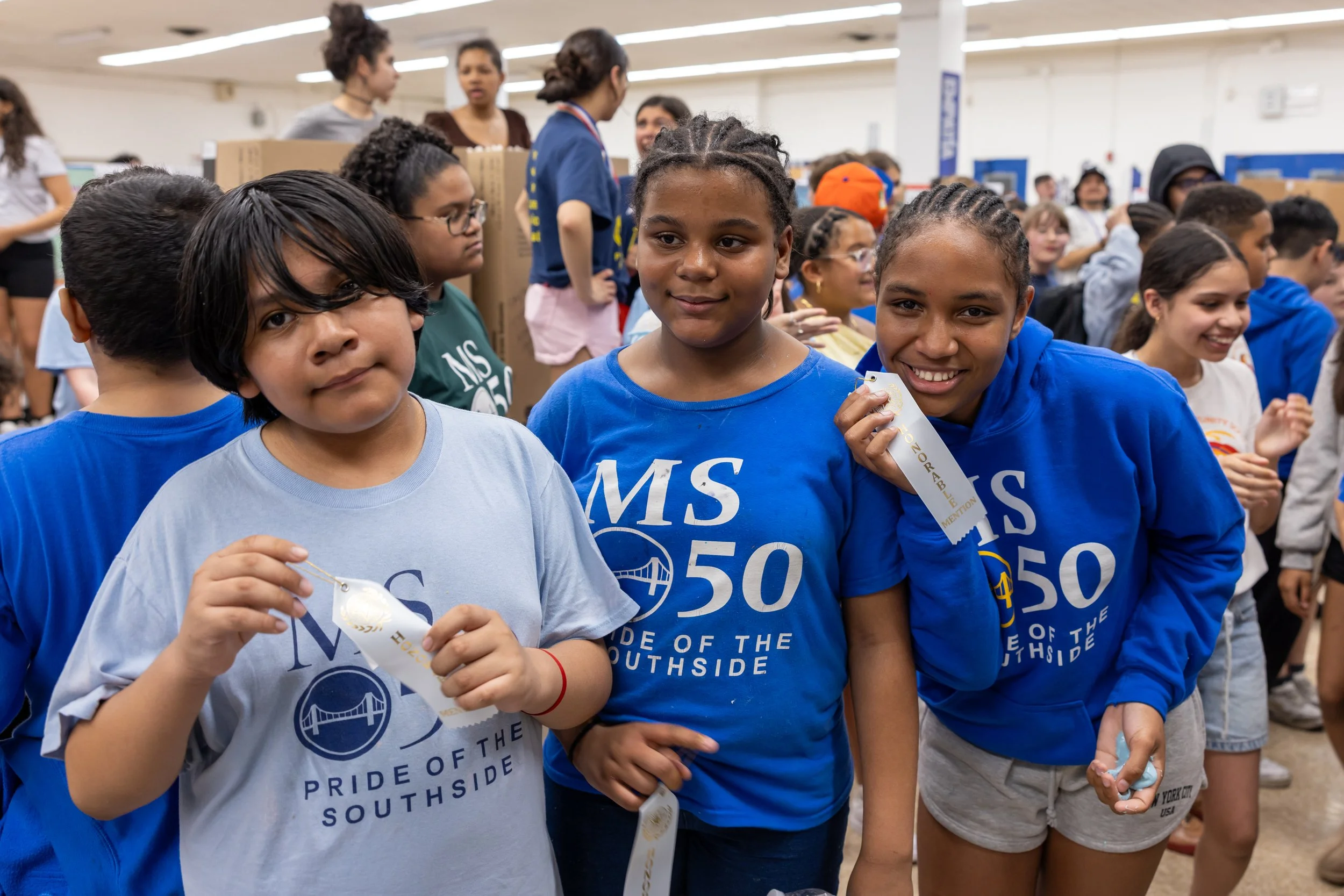 MS 50 students present their science projects