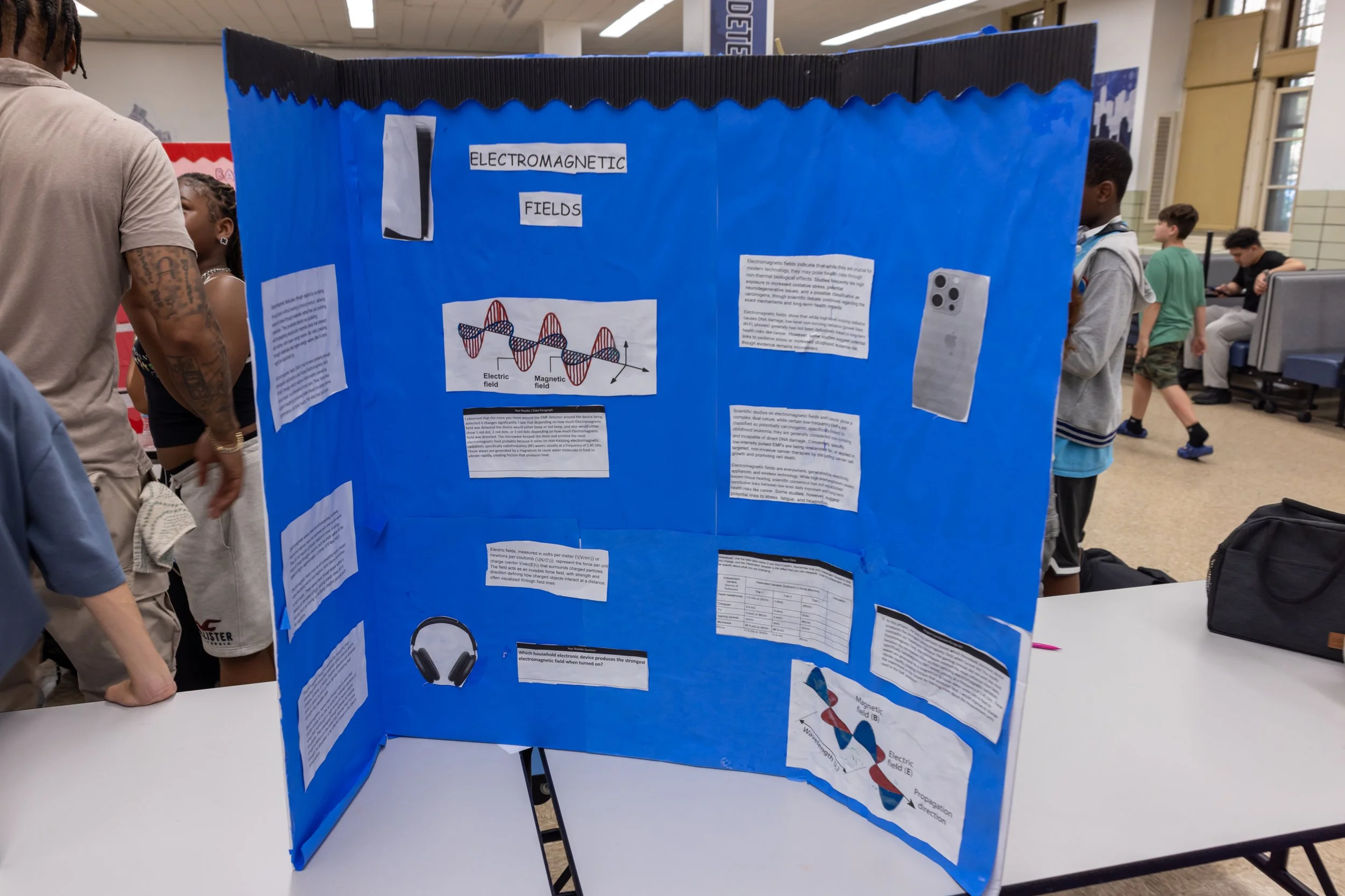 MS 50 students present their science projects