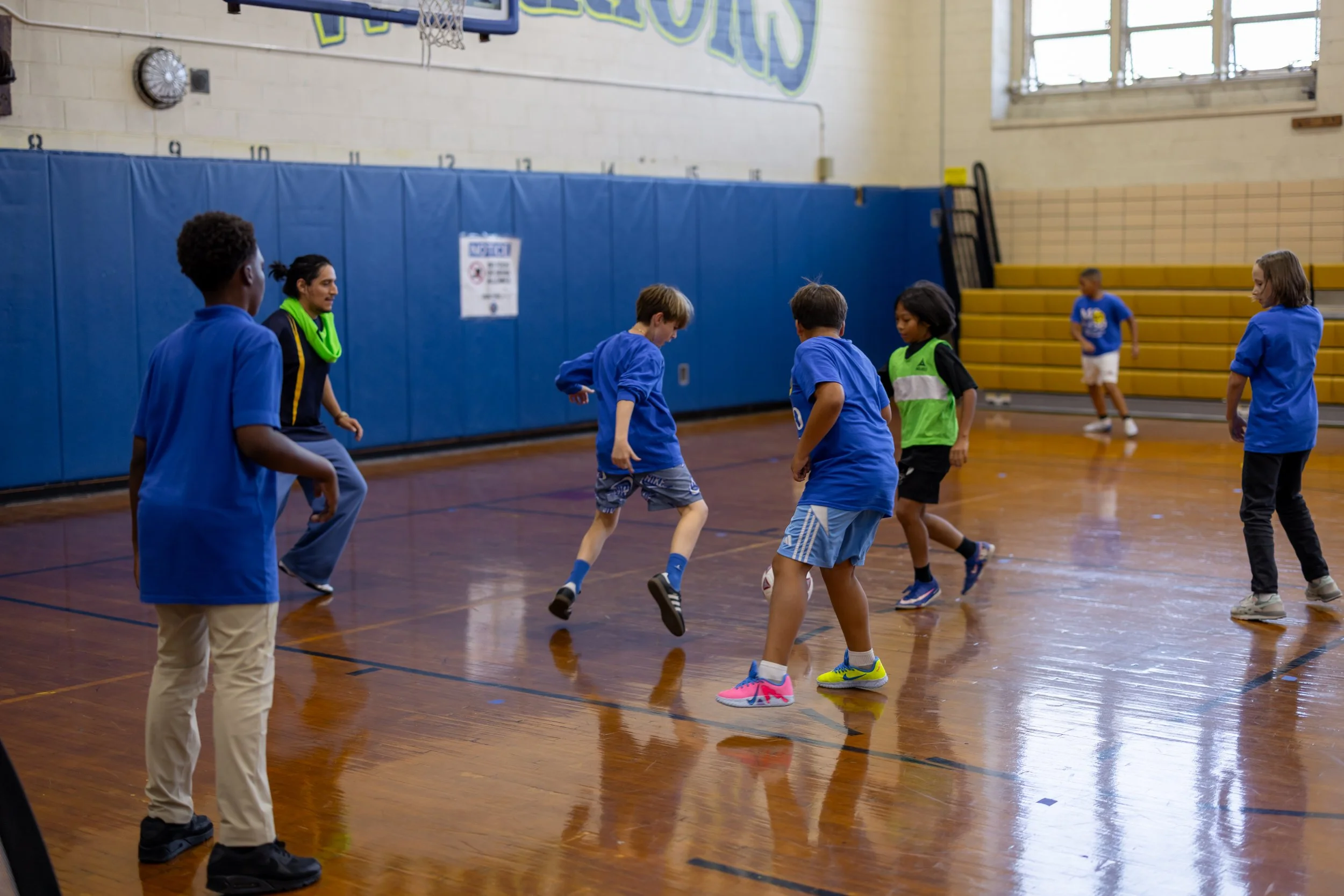 Middle school soccer tryouts