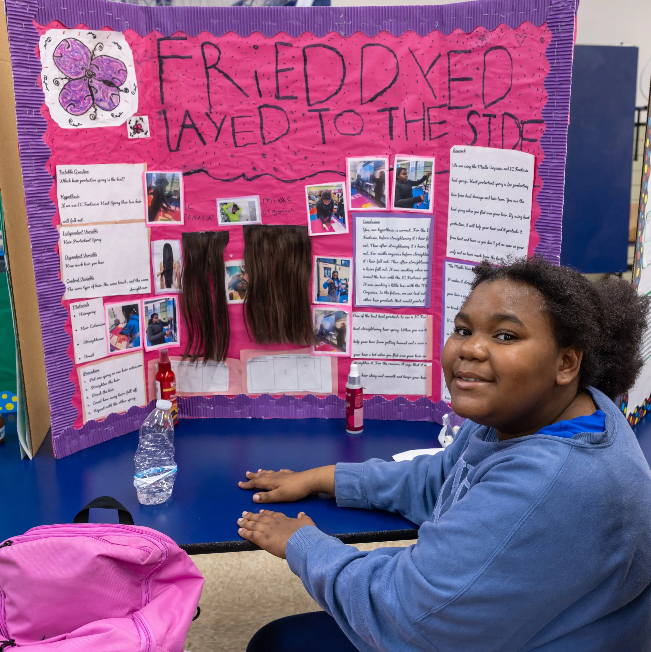 MS 50 students present their science projects