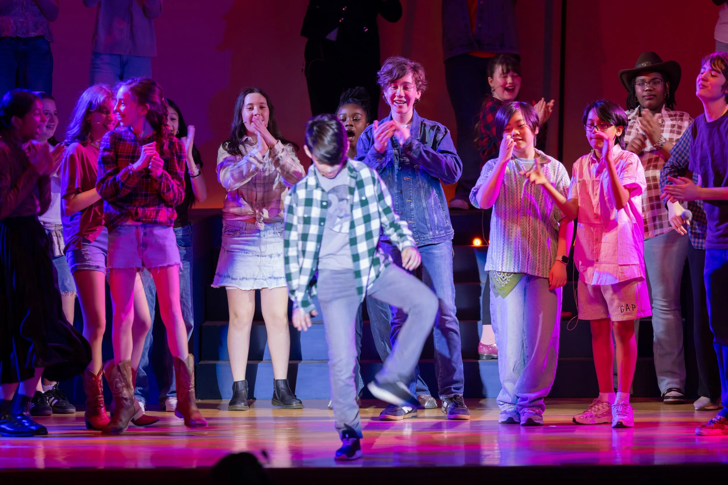 MS 50 theatre students perform Footloose: Youth Edition