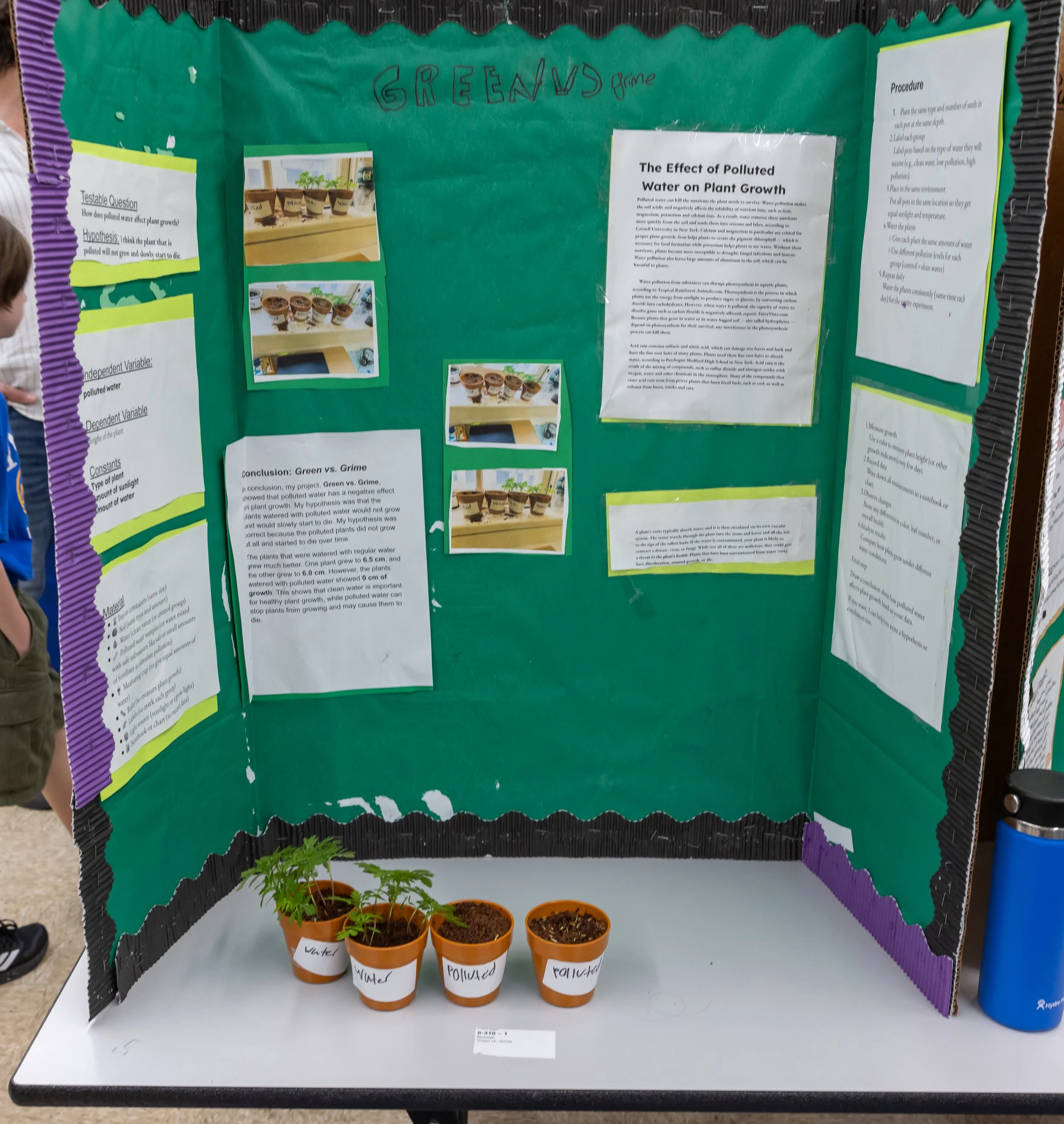 MS 50 students present their science projects