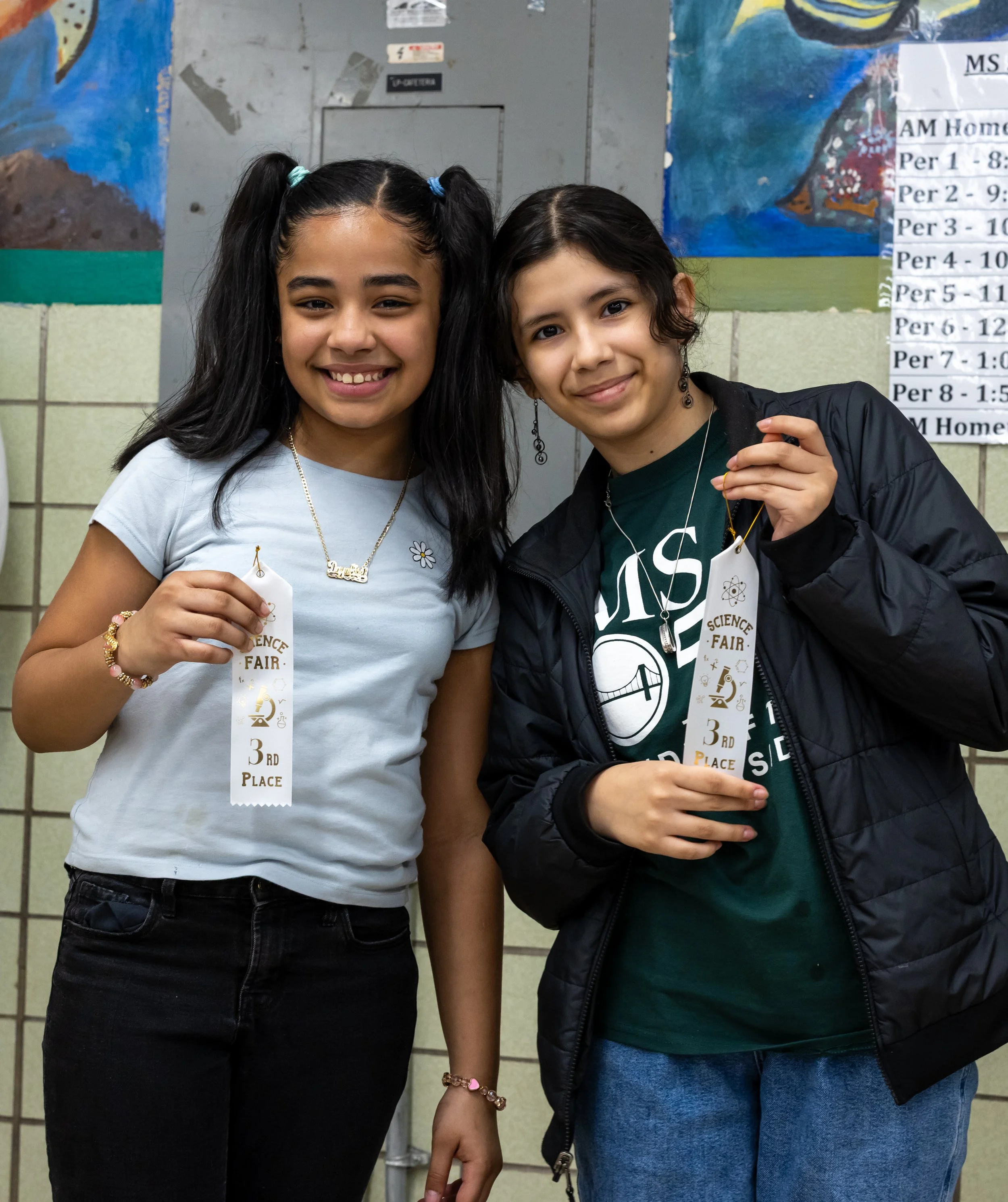 Science fair award winners