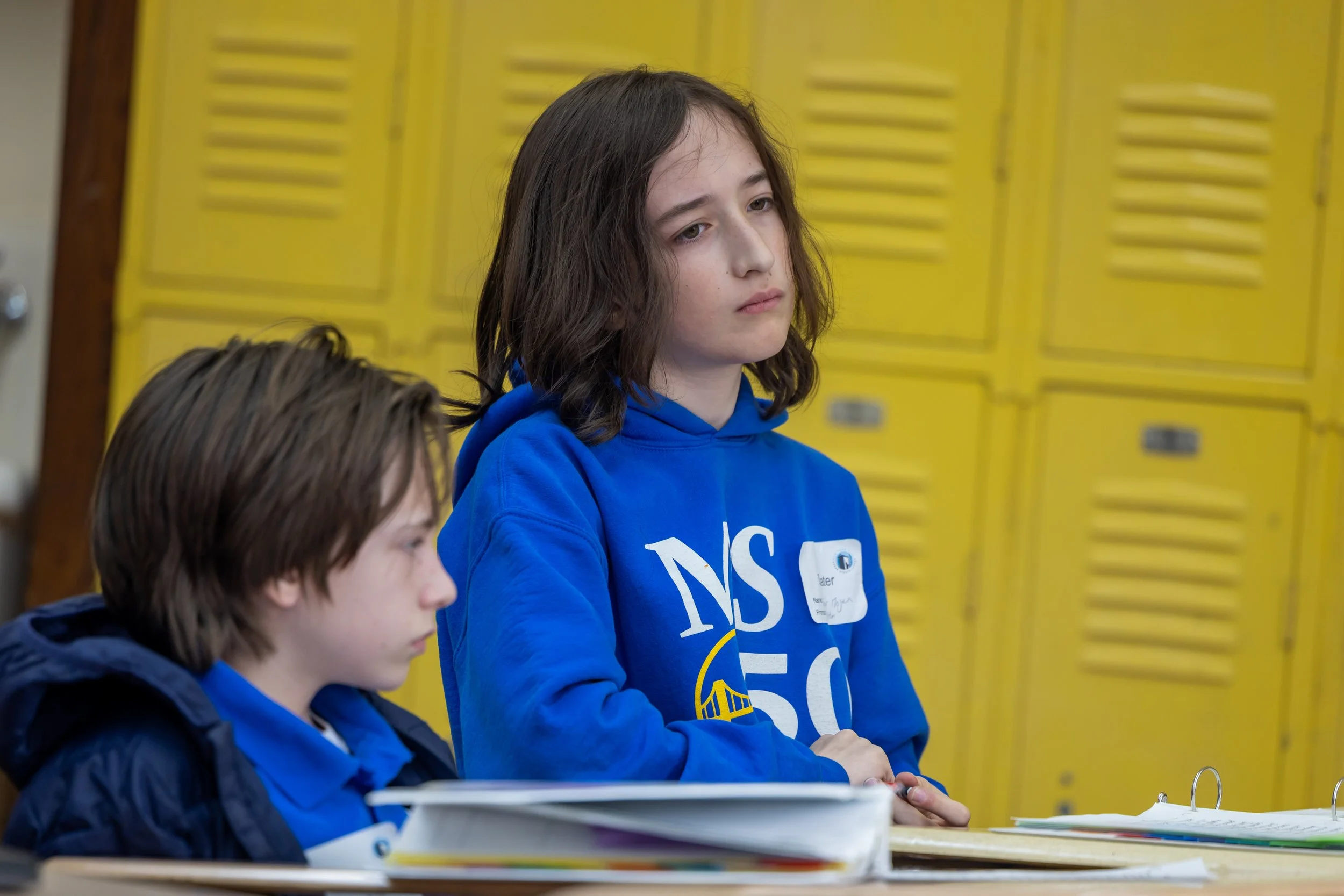MS 50 debate team participates in a citywide tournament