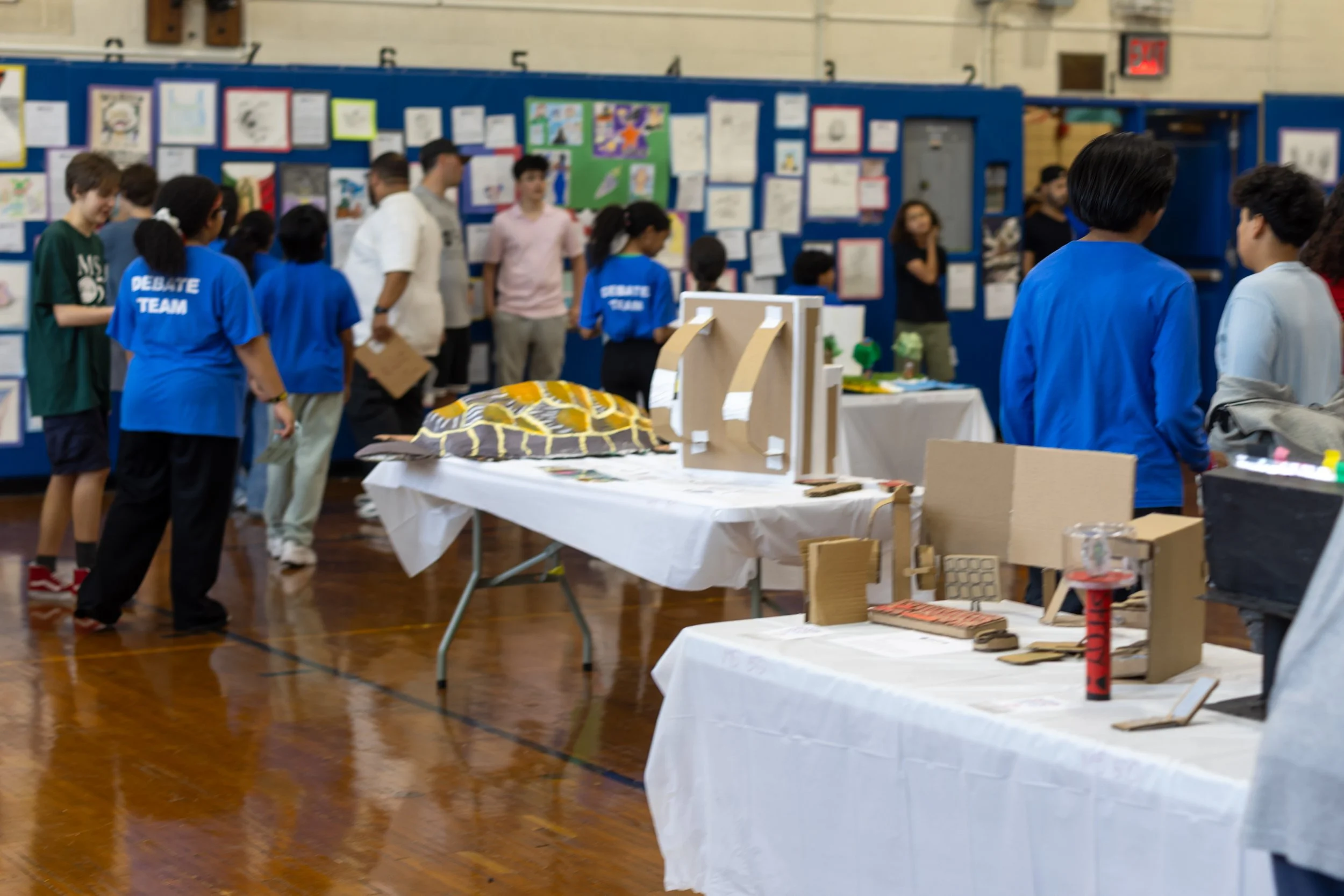 MS 50 student art gallery