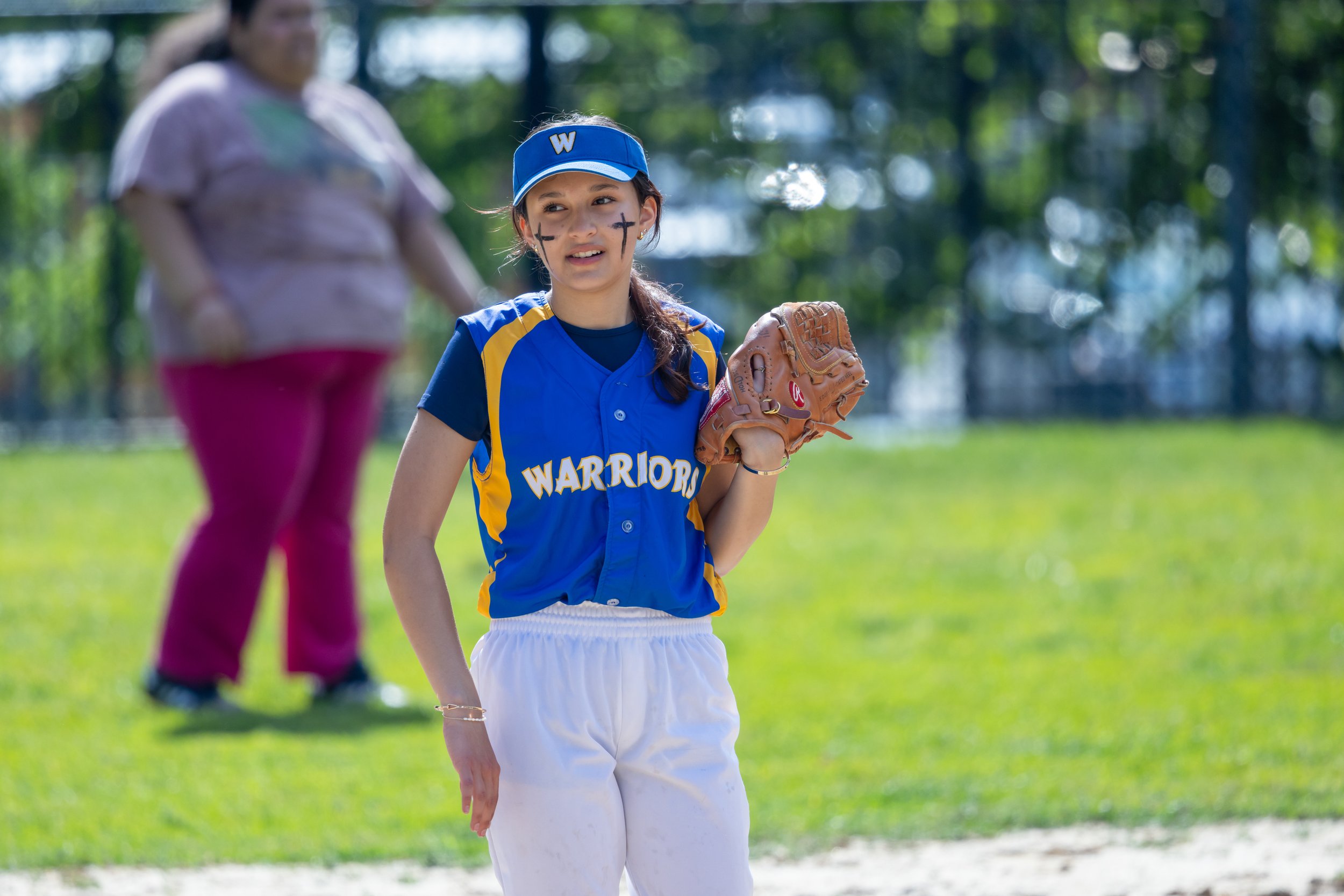 MS 50 softball team plays