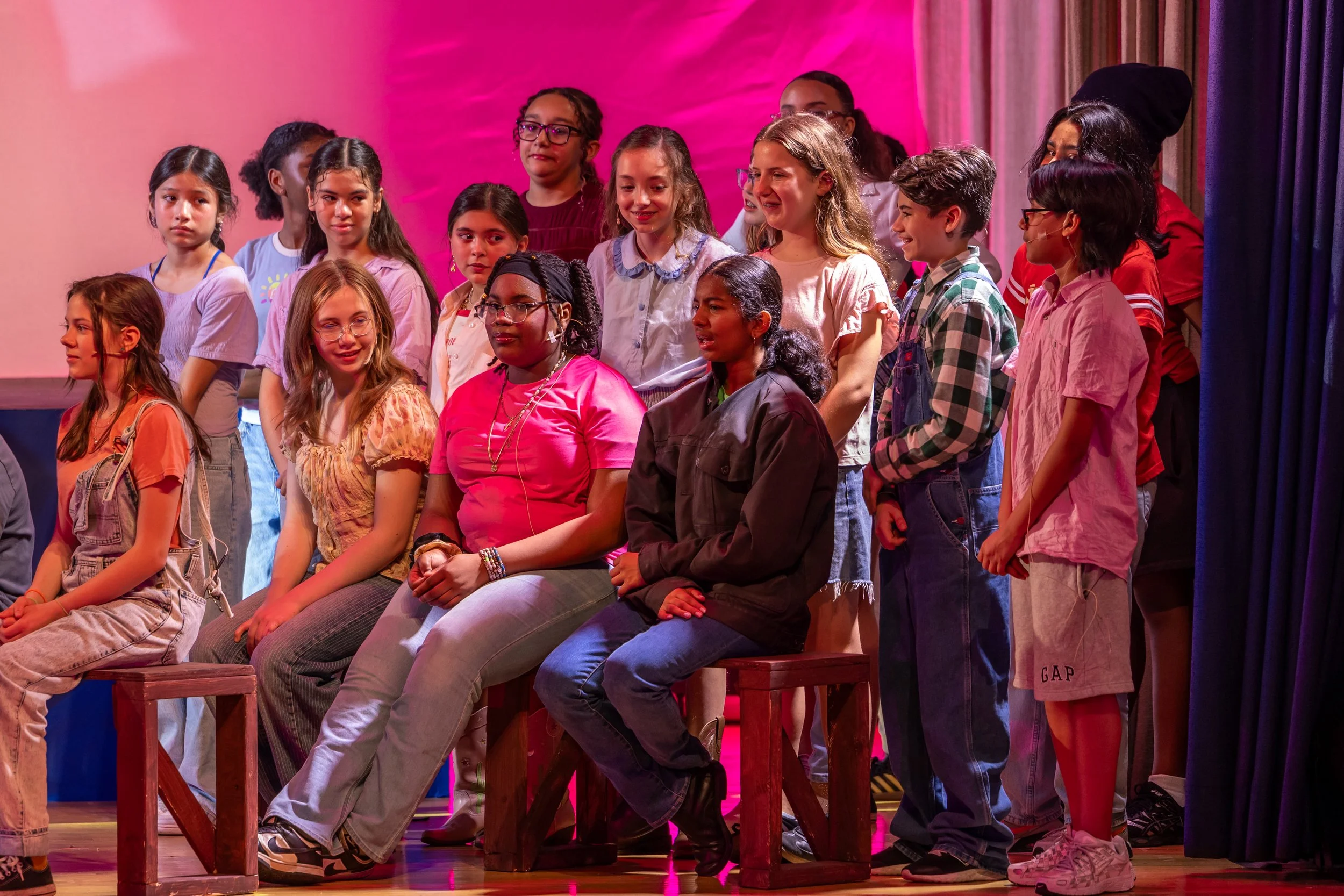 MS 50 theatre students perform Footloose: Youth Edition