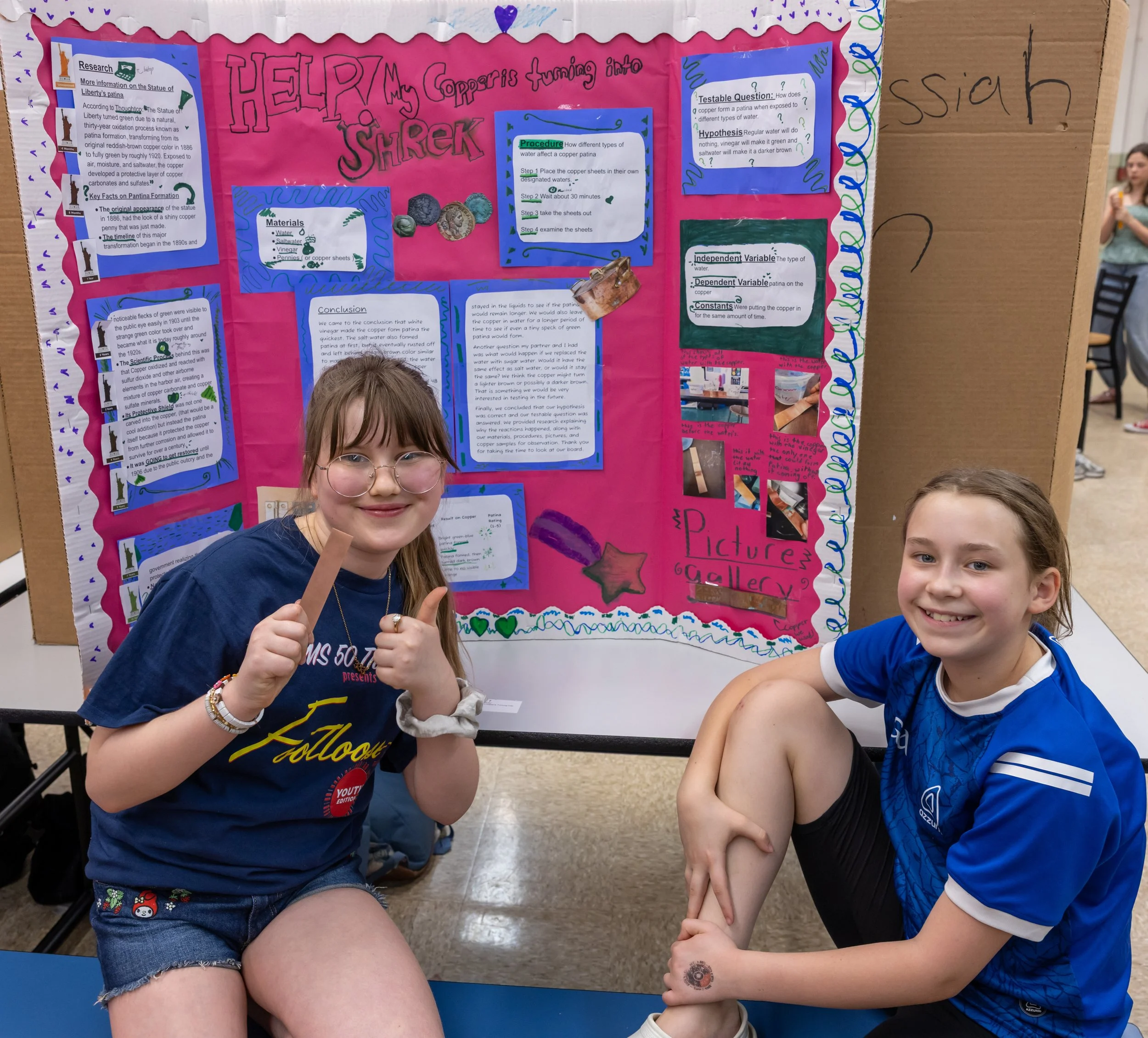 MS 50 students present their science projects