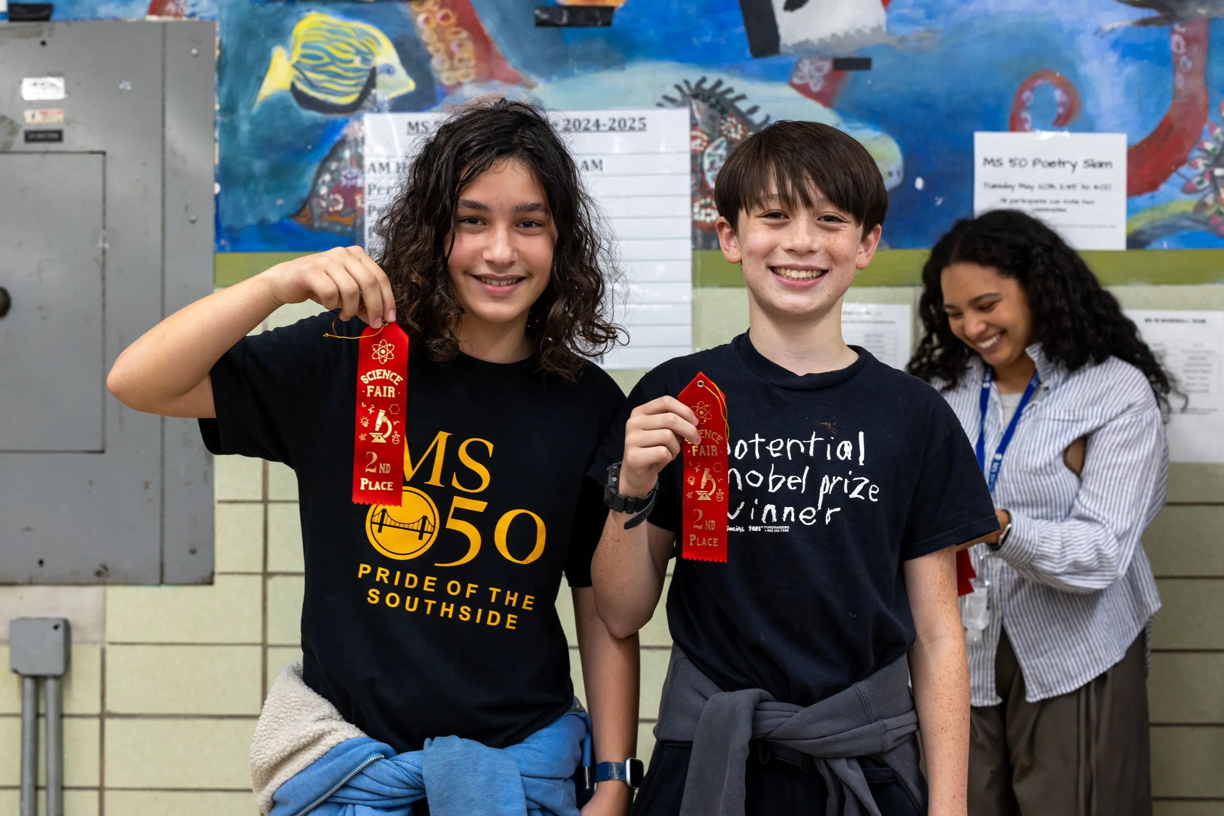 Science fair award winners