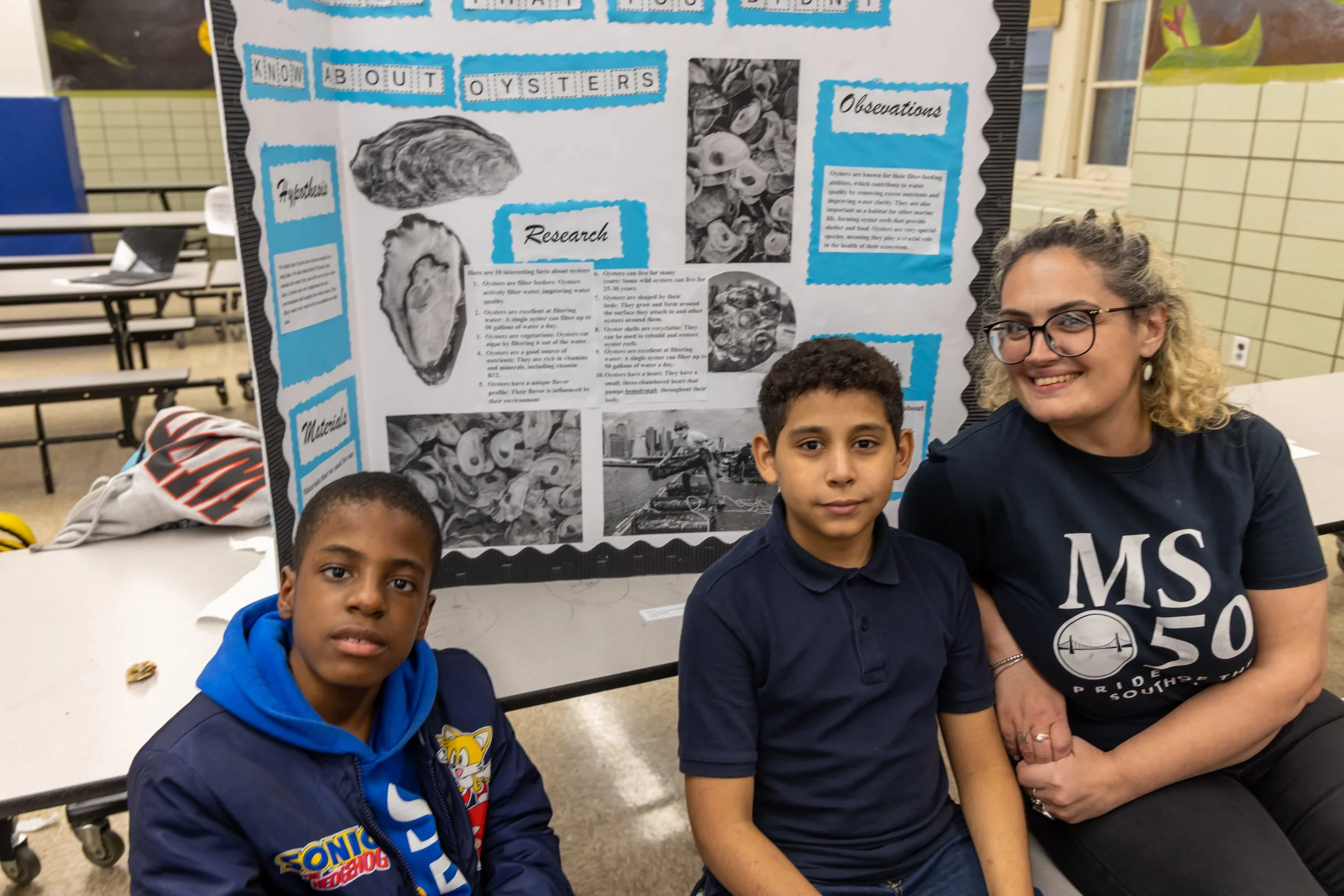 MS 50 students present their science projects