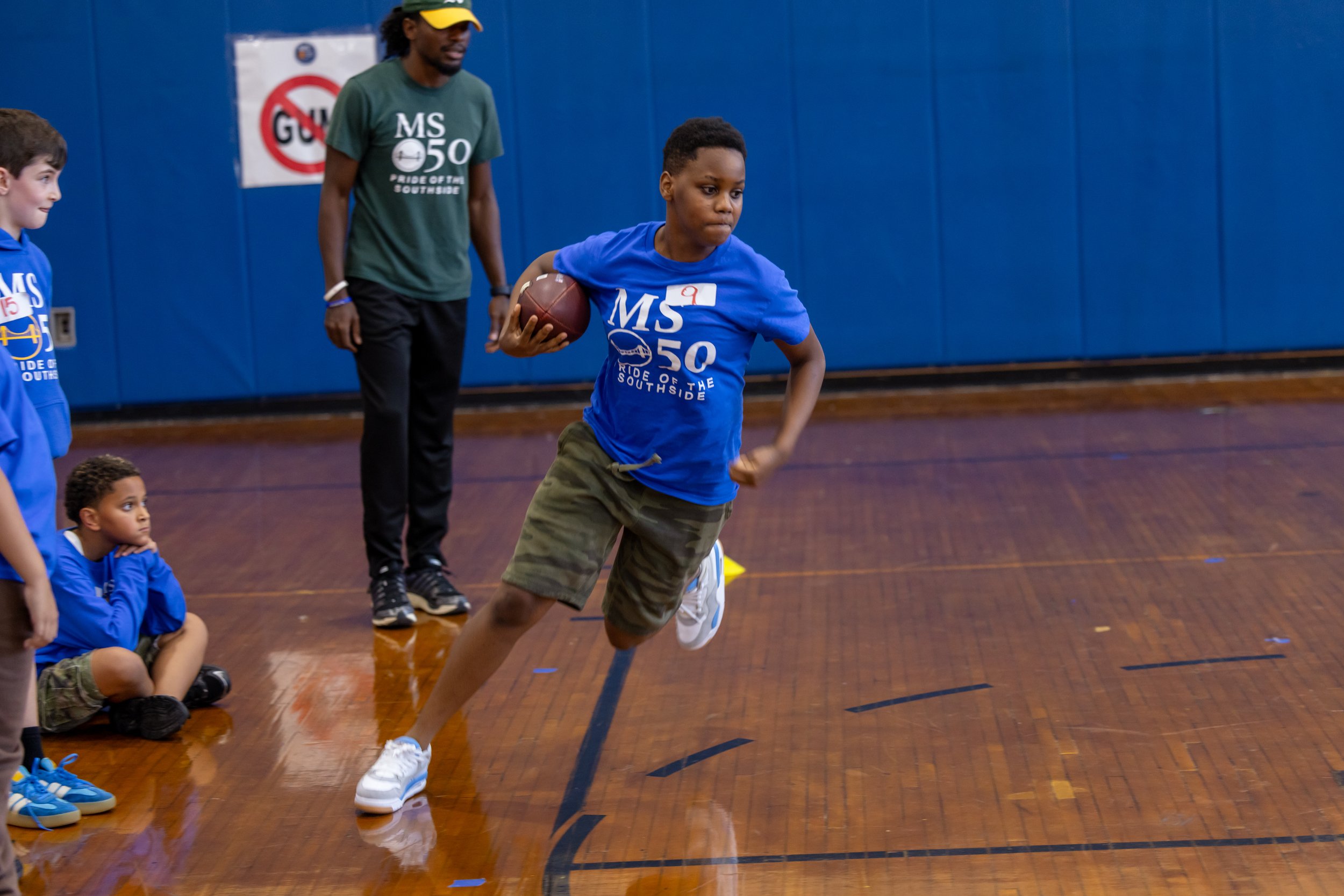 Middle school flag football tryouts