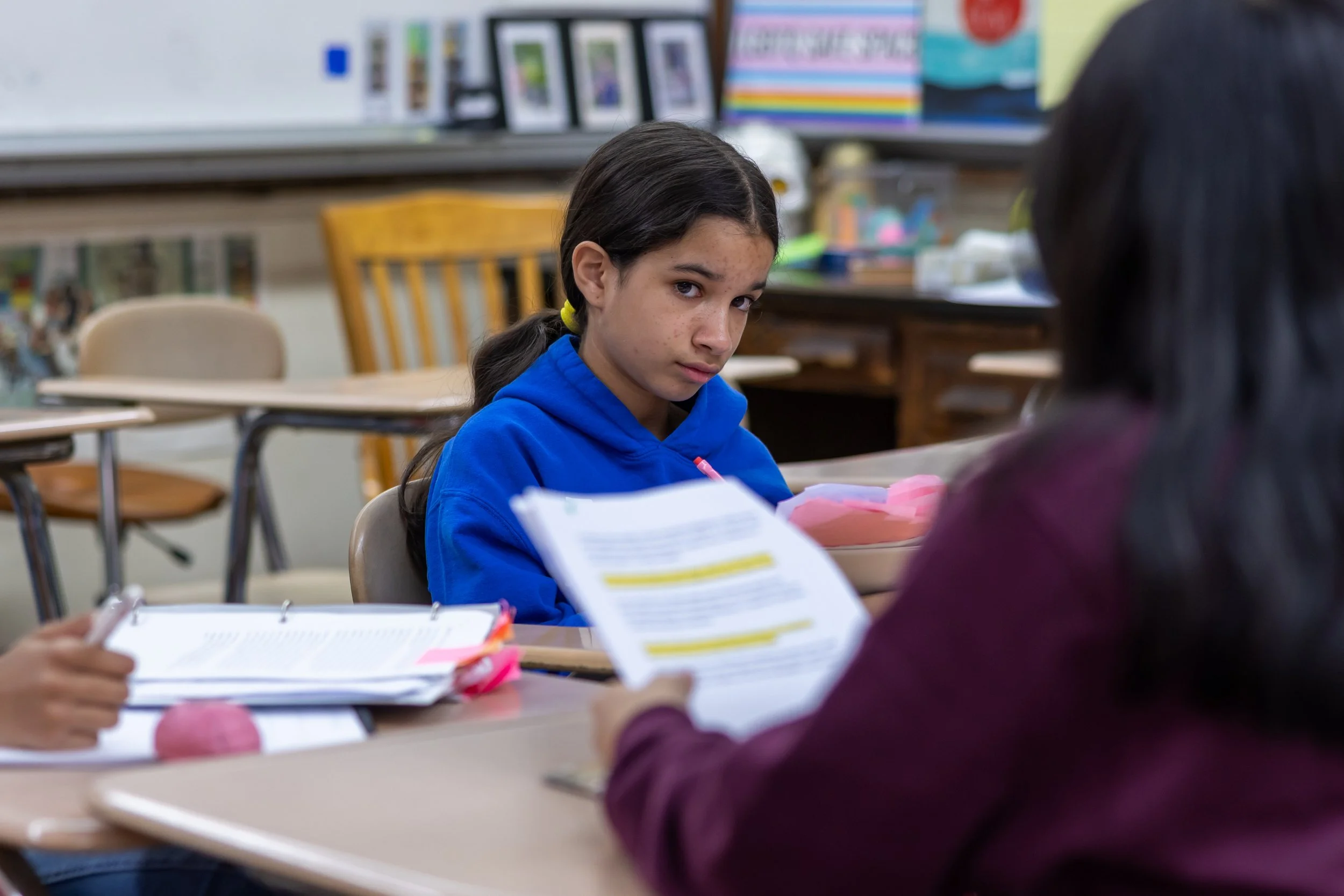 MS 50 debate team participates in a citywide tournament