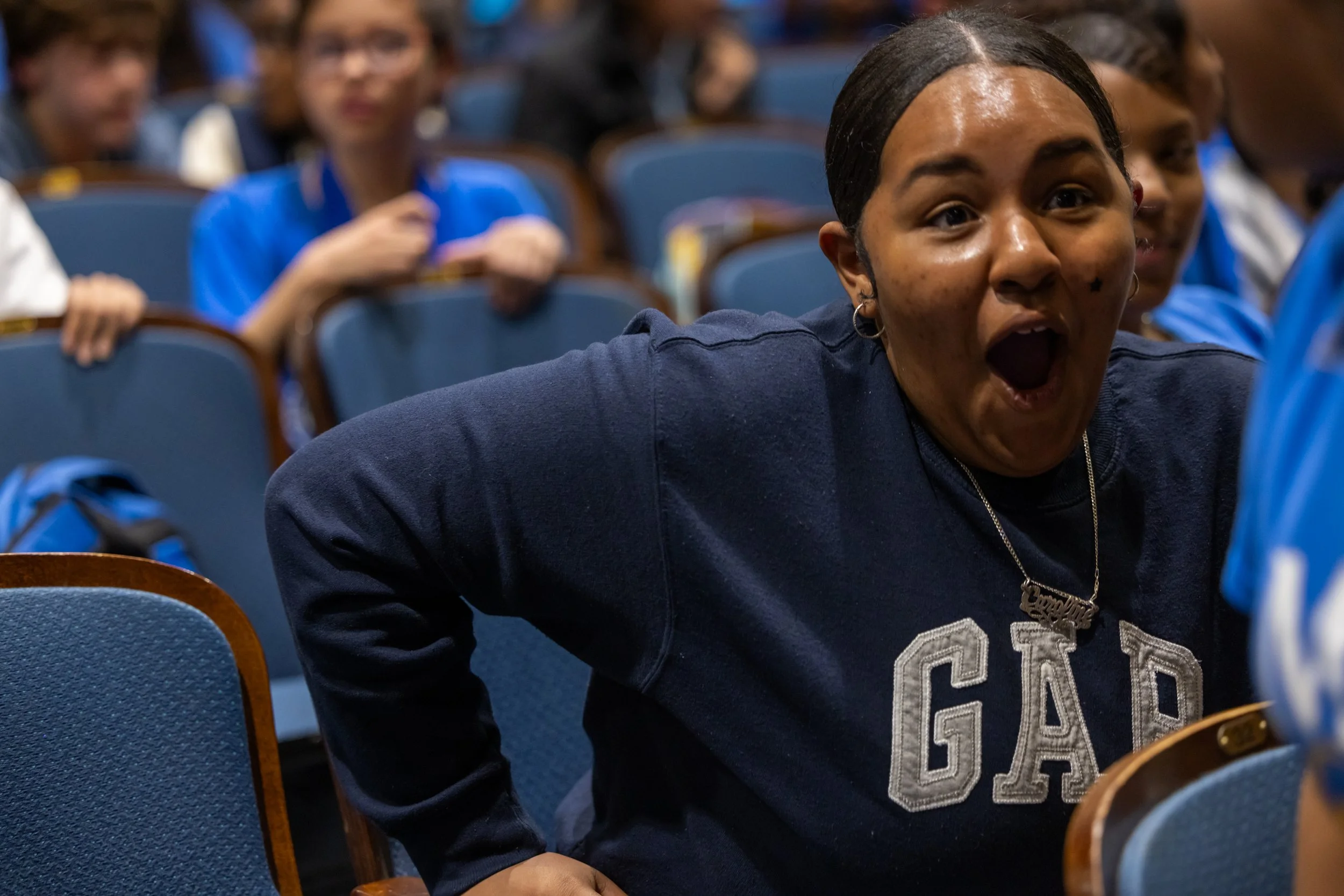 MS 50 debate team participates in a citywide tournament