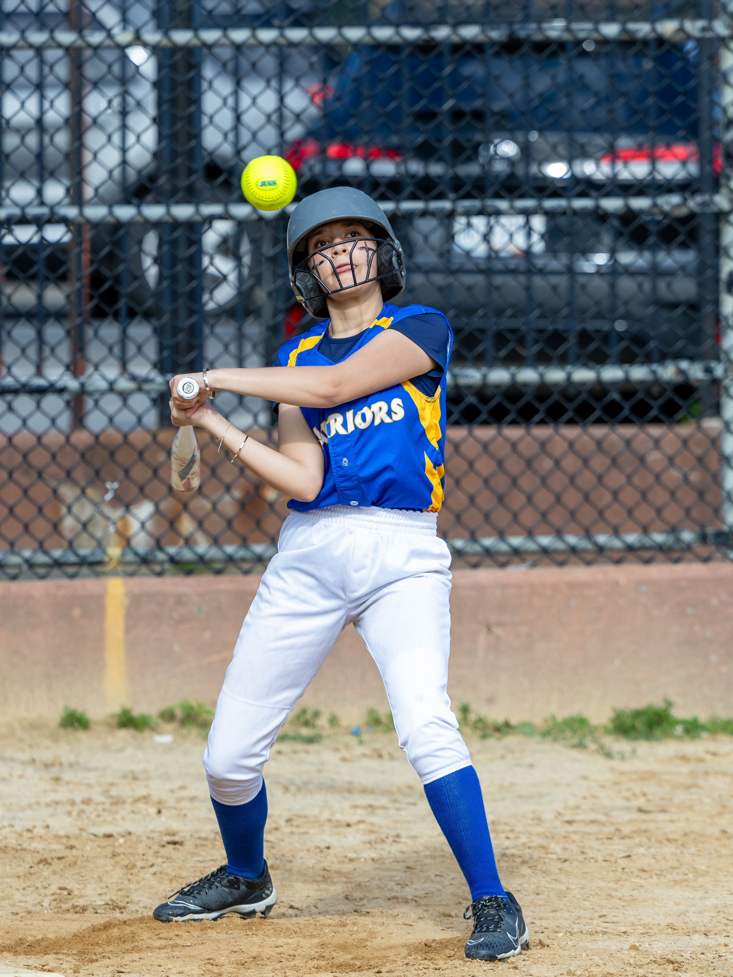 MS 50 softball team plays