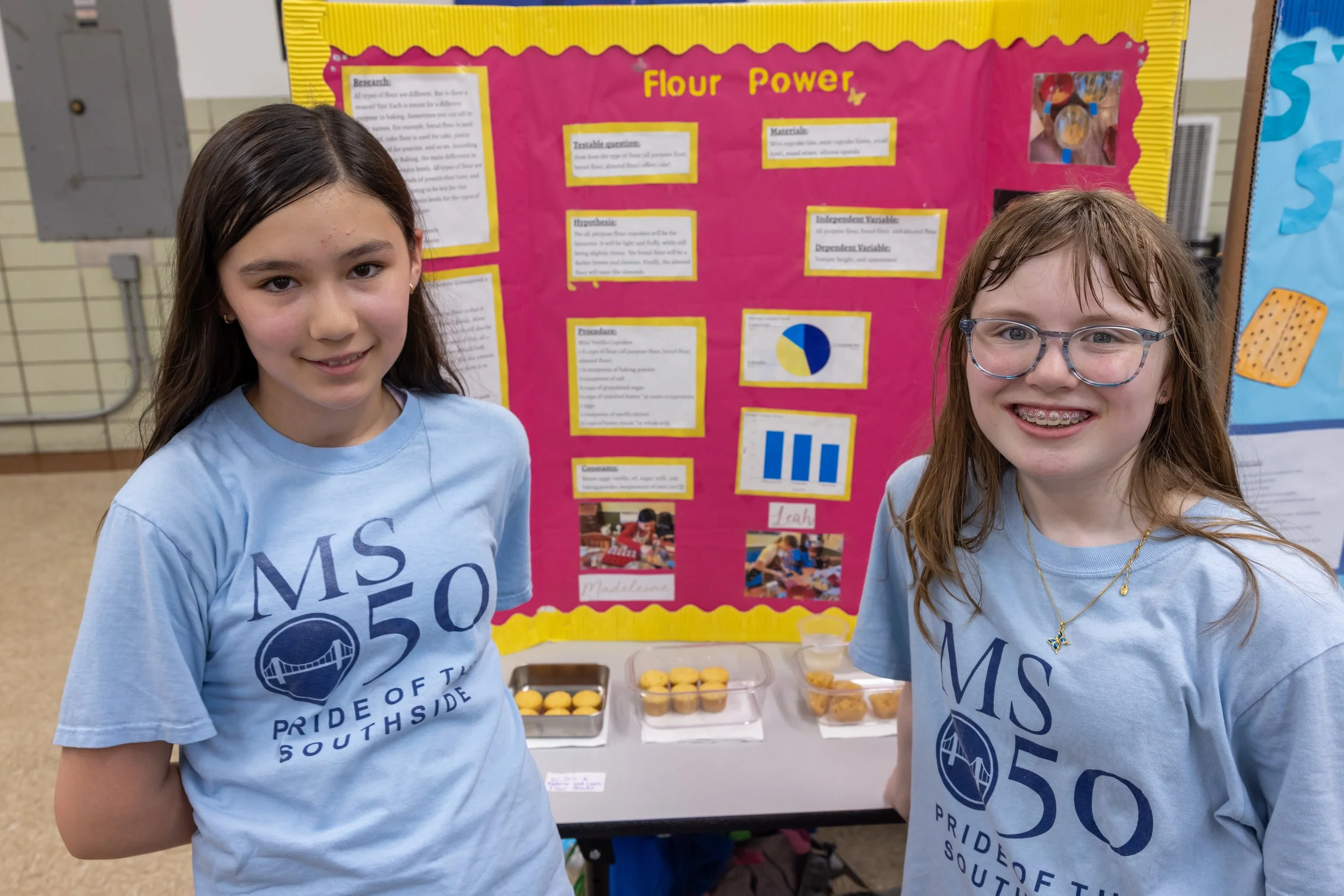 MS 50 students present their science projects