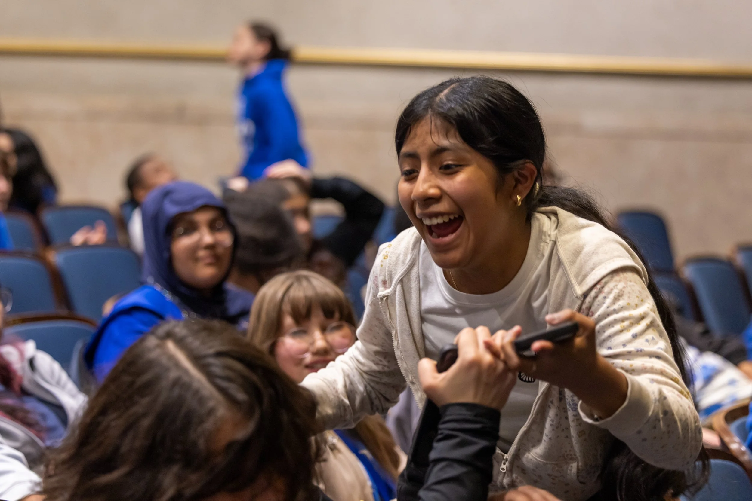 MS 50 debate team participates in a citywide tournament