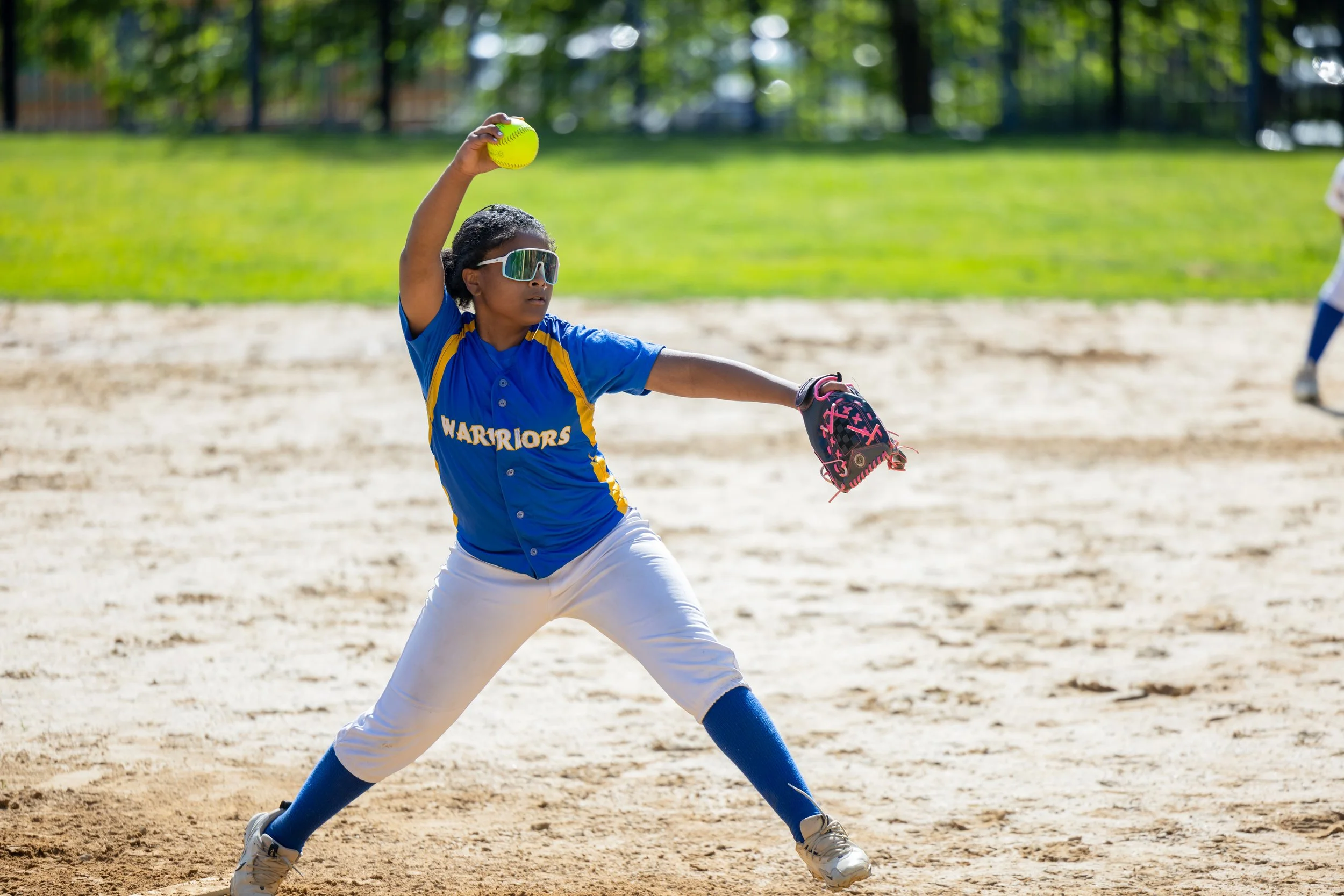 MS 50 softball team plays