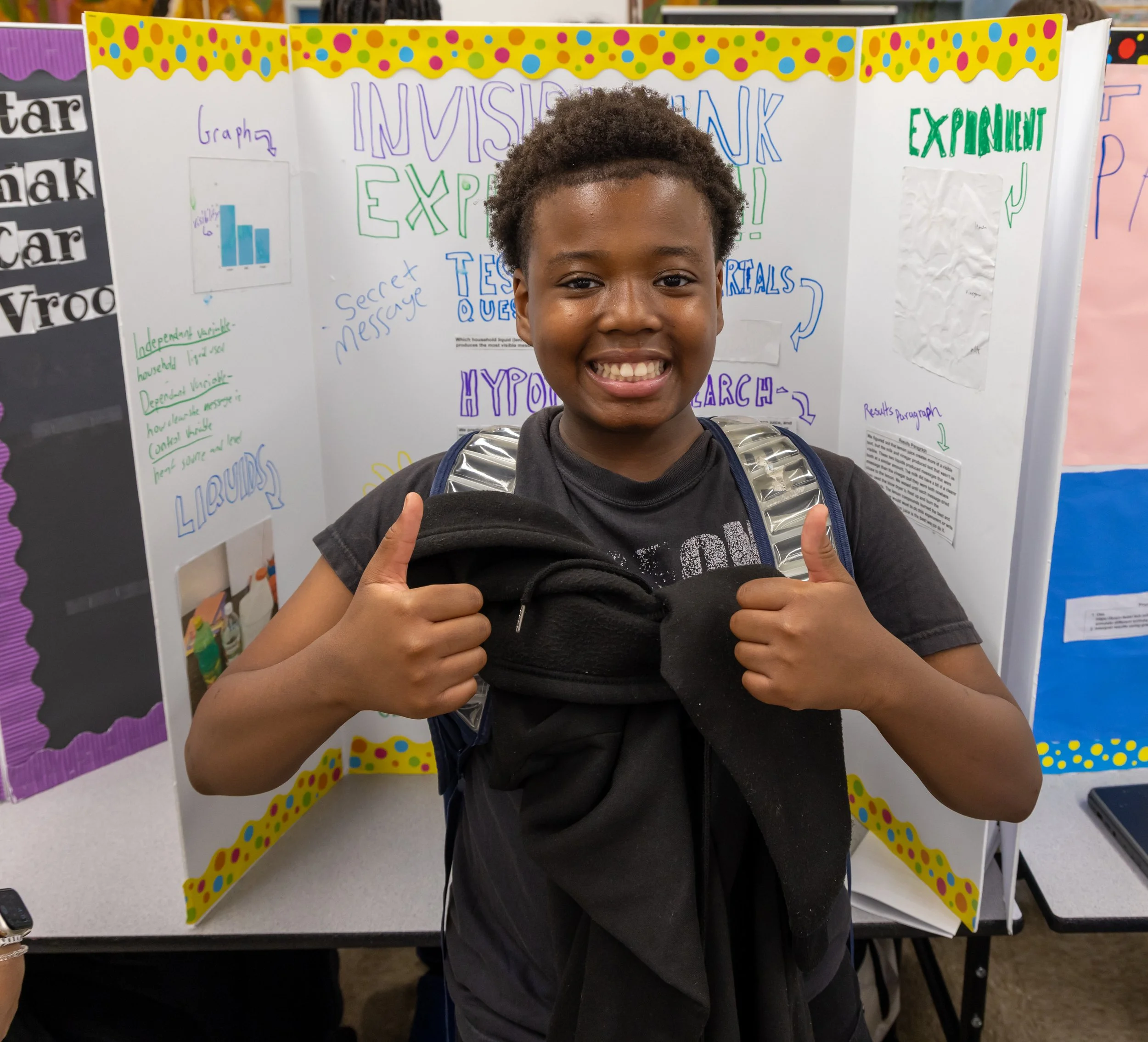 MS 50 students present their science projects