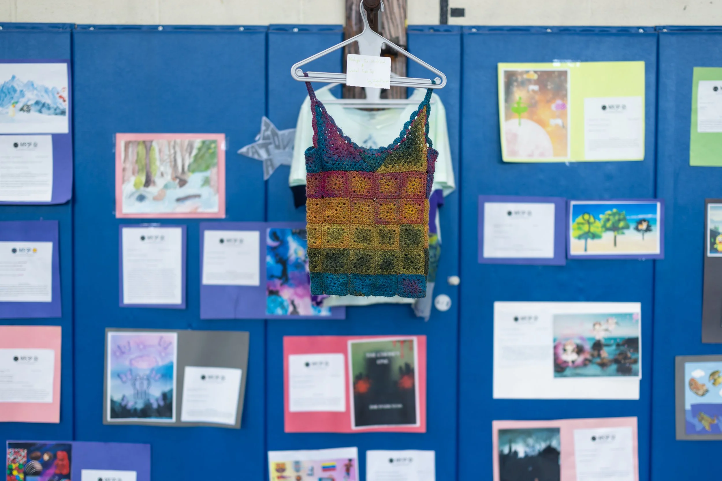 MS 50 student art gallery