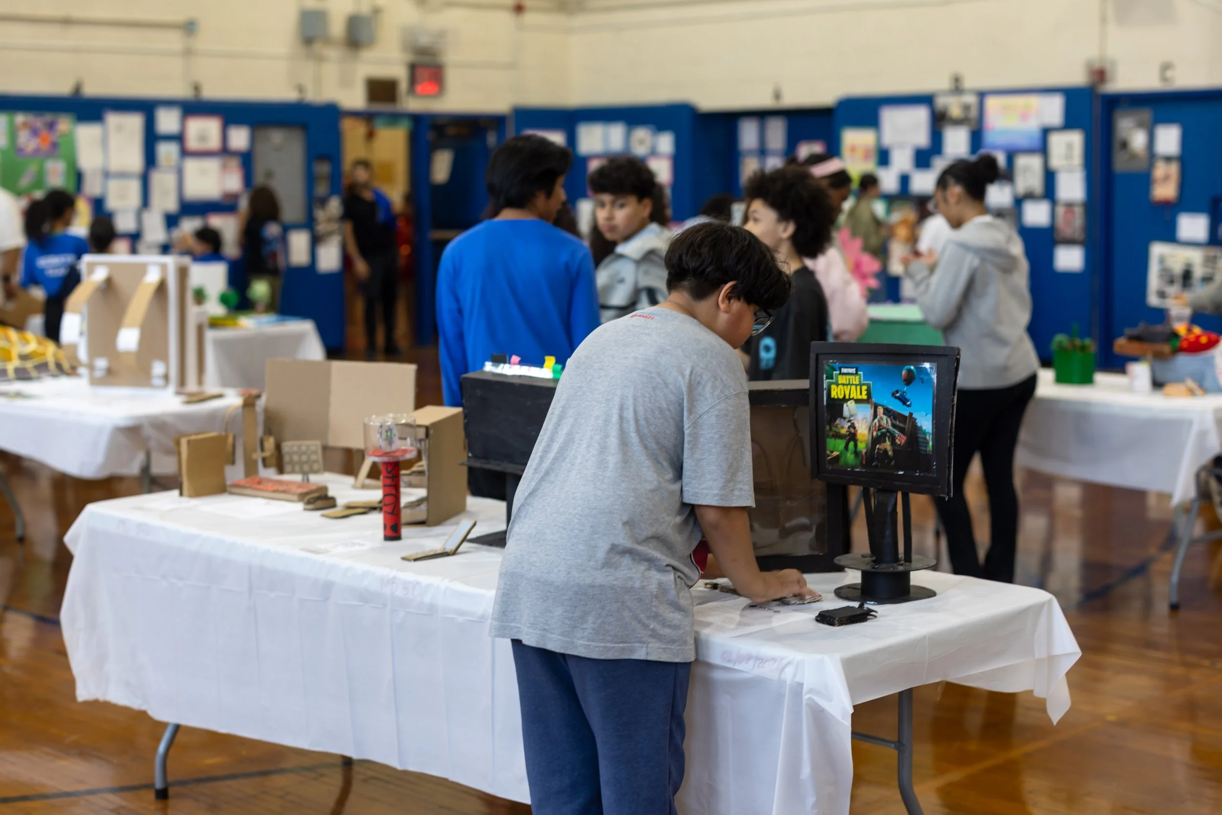 MS 50 student art gallery