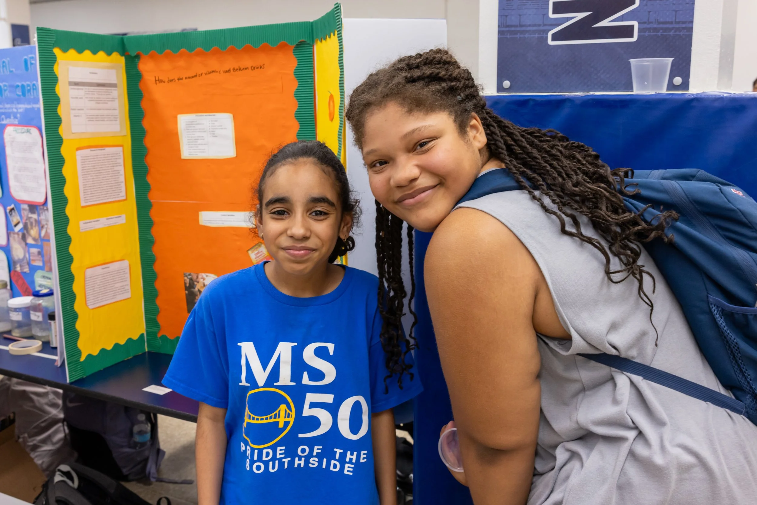 MS 50 students present their science projects
