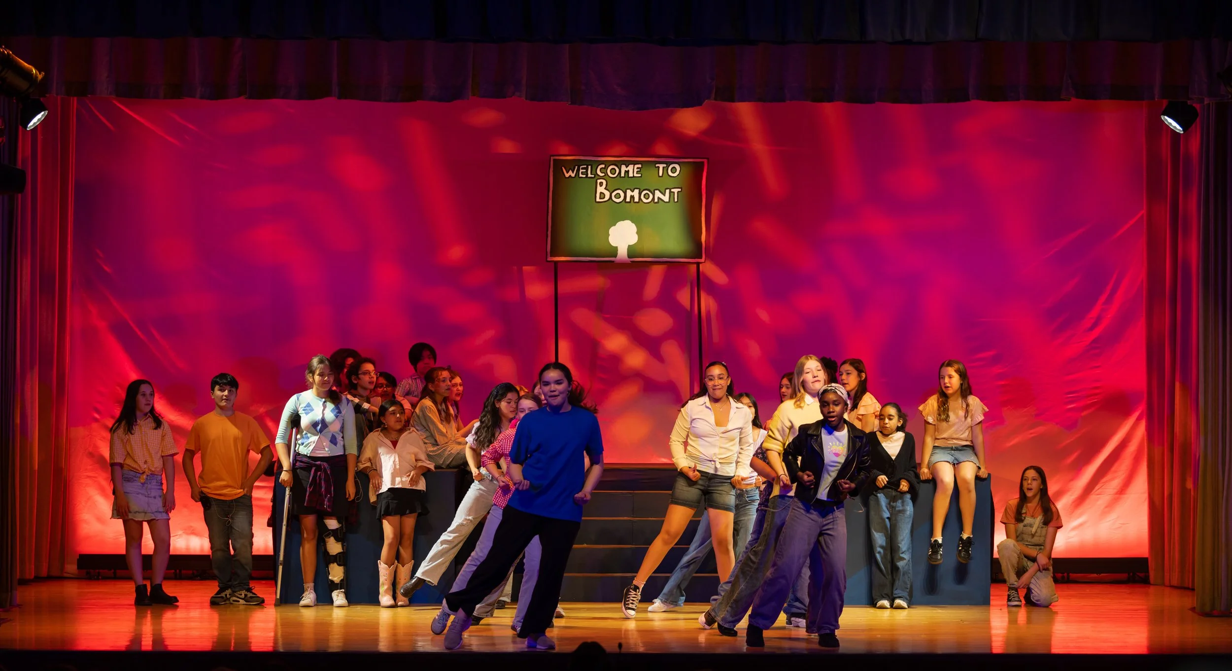MS 50 theatre students perform Footloose: Youth Edition