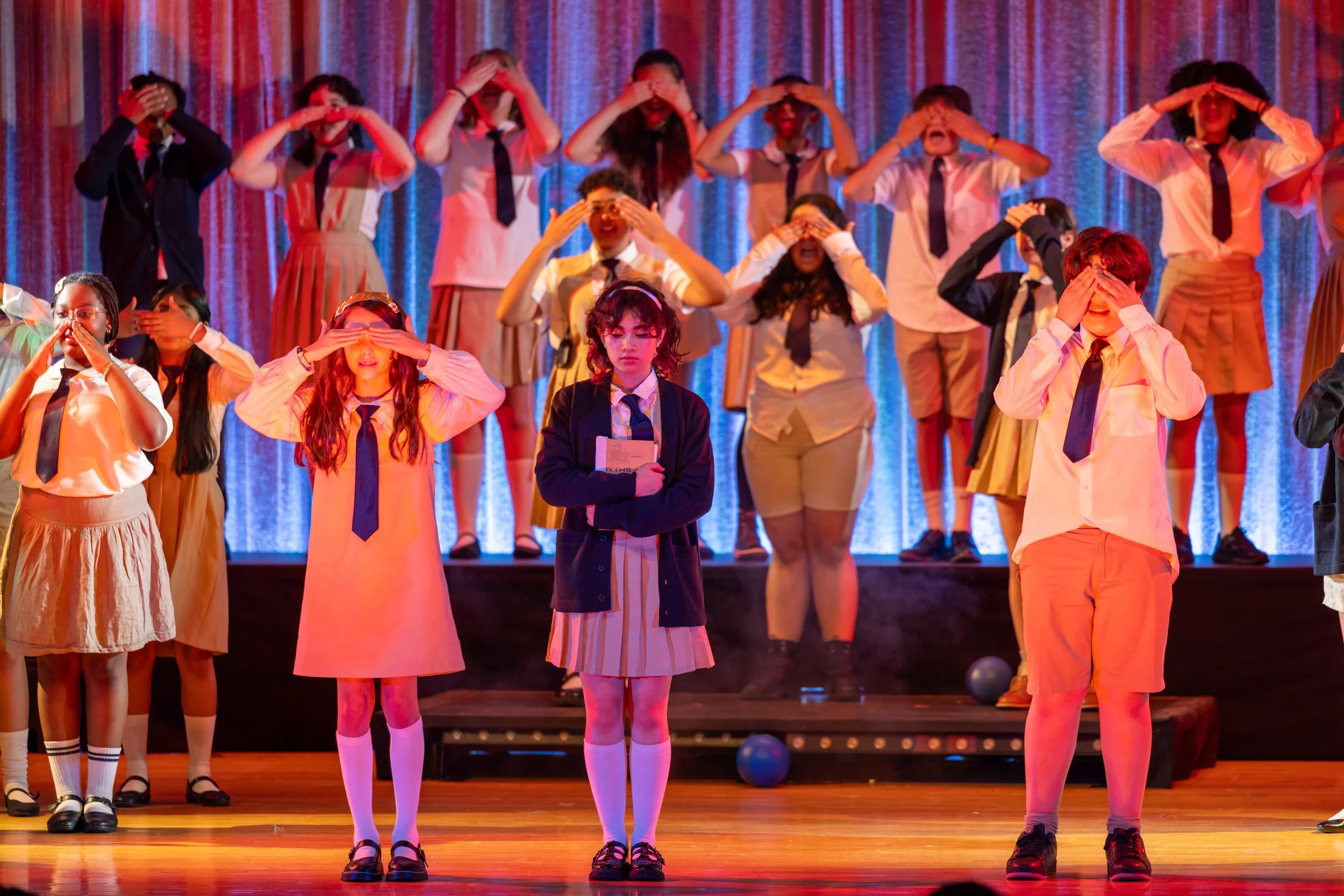 Students perform in Matilda Jr.