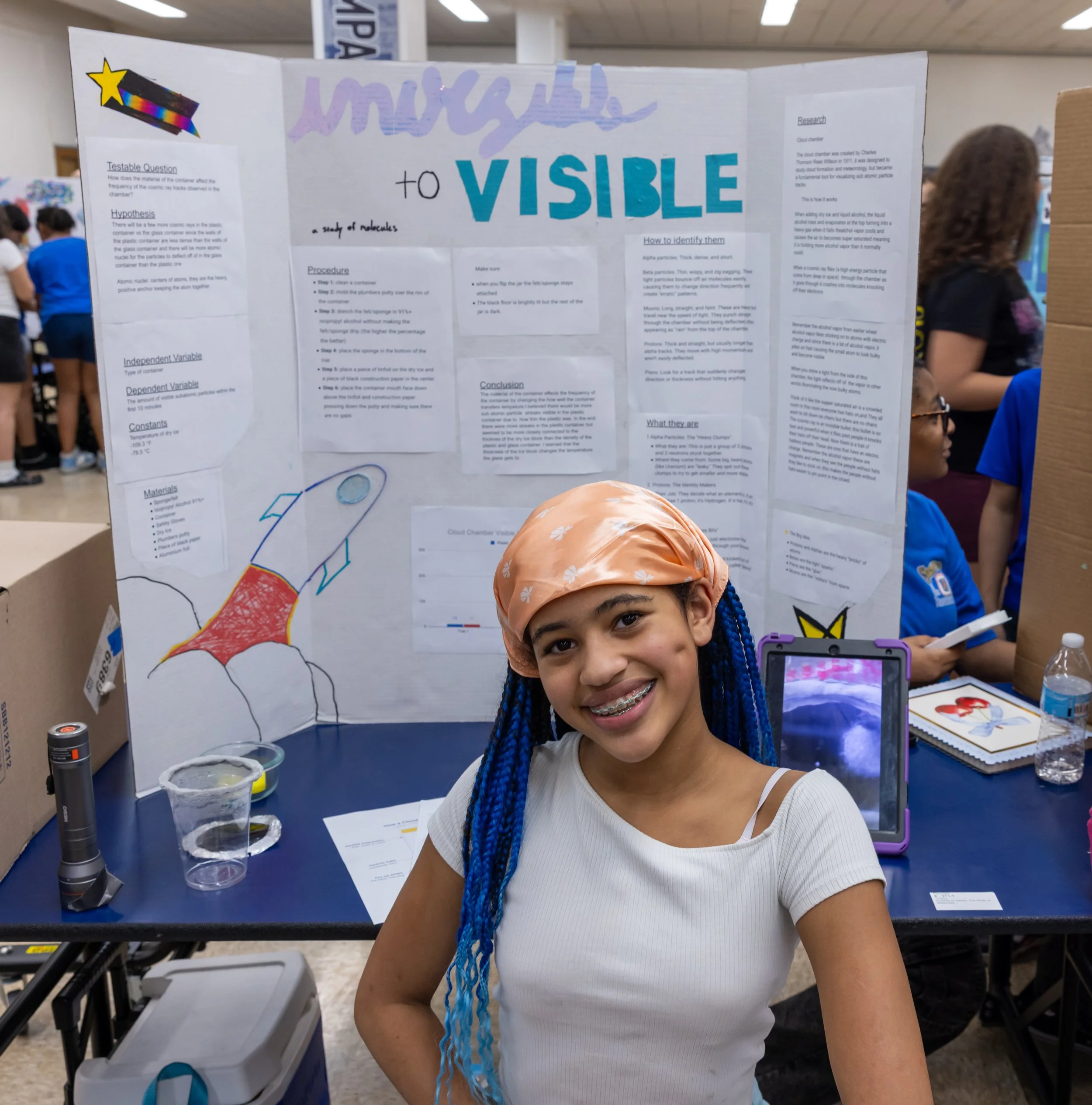 MS 50 students present their science projects